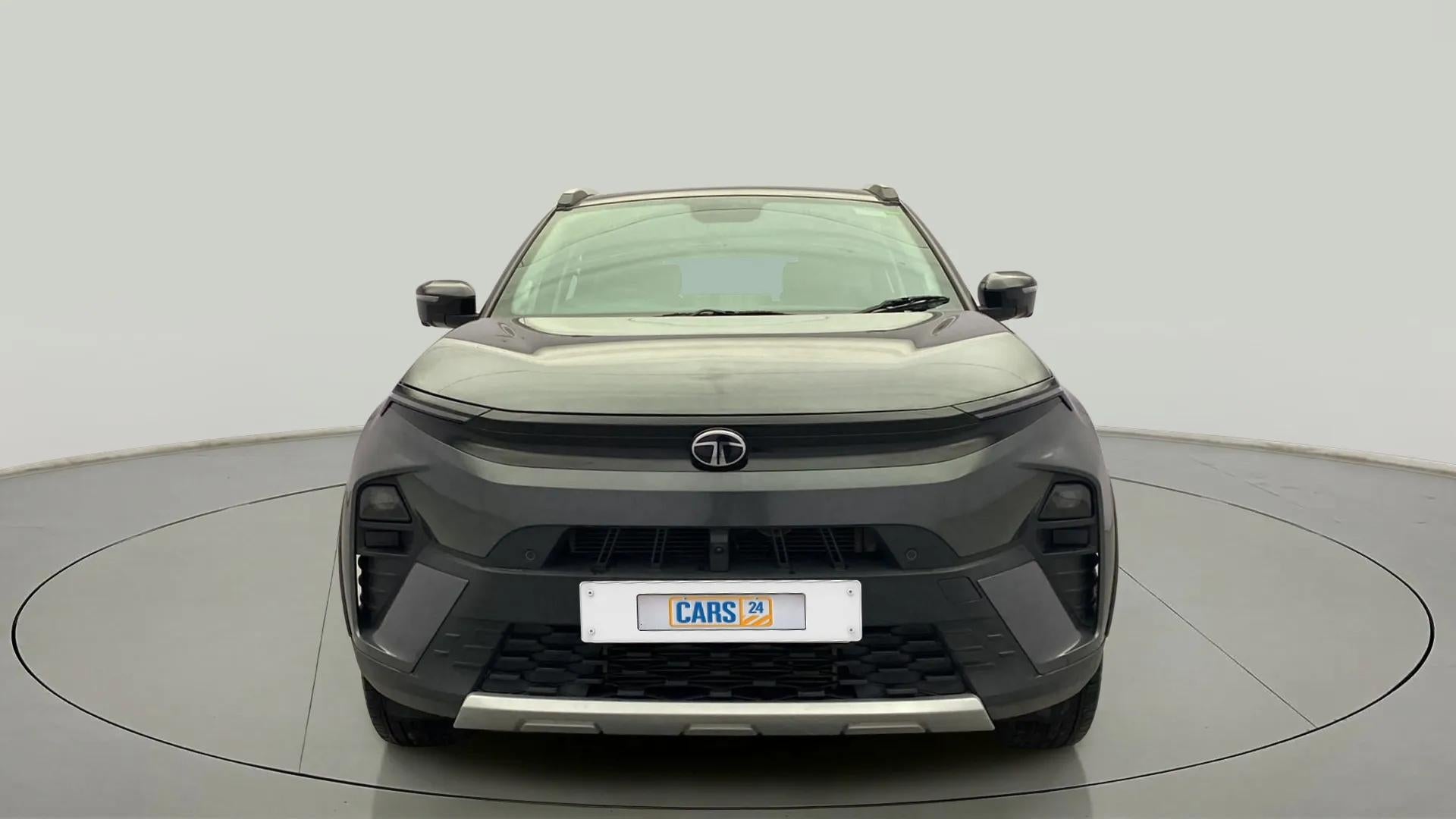 Front view of a Tata Nexon