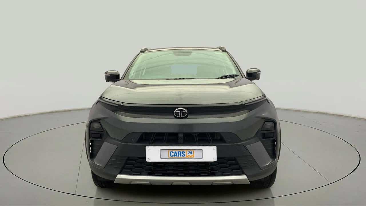 Front view of a Tata Nexon
