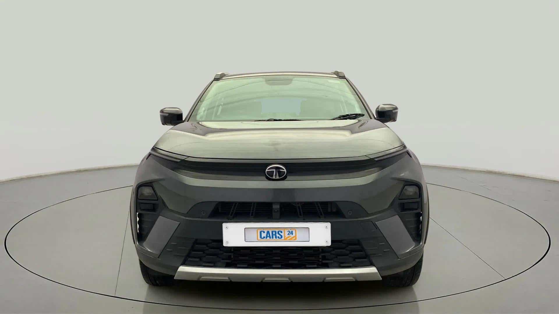Front view of a Tata Nexon