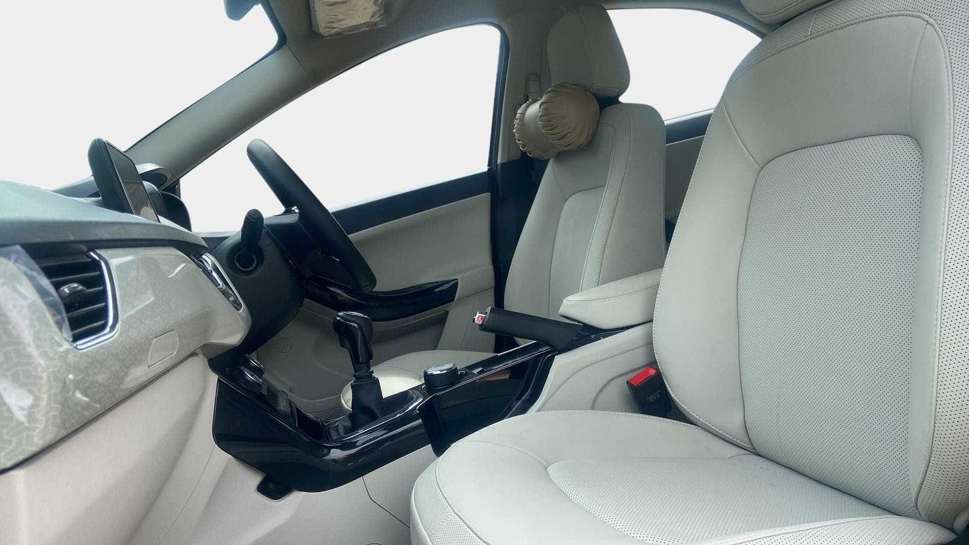 Front interior view of a Tata Nexon 2017-2023