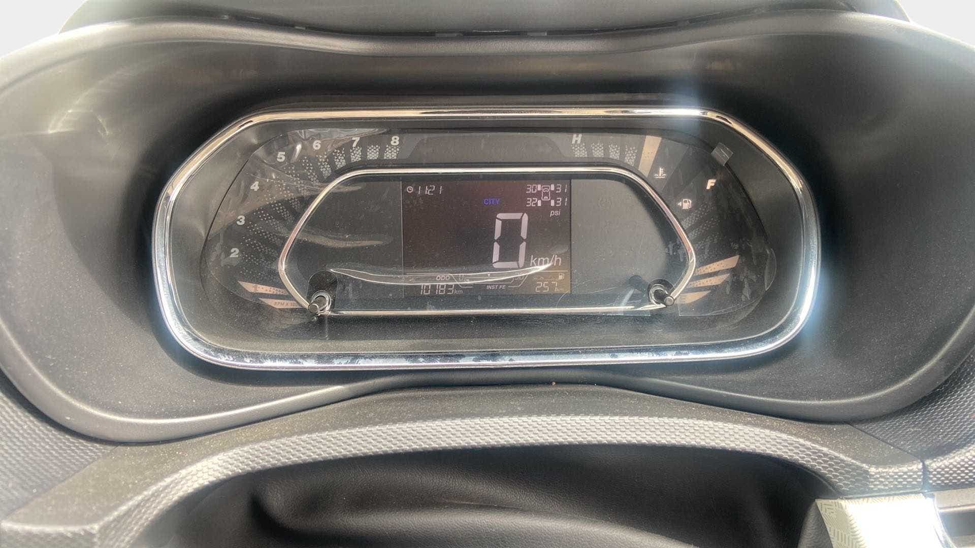 Instrument cluster of a Tata Nexon 2017-2023