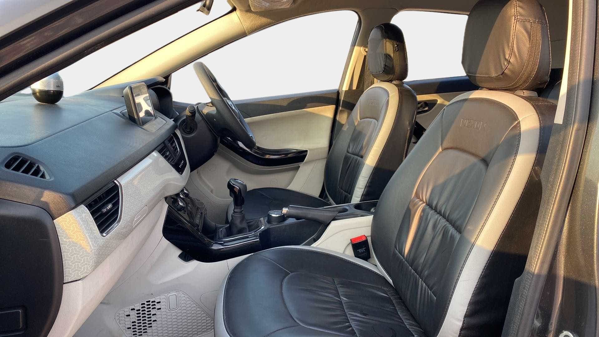 Front interior view of a Tata Nexon 2017-2023