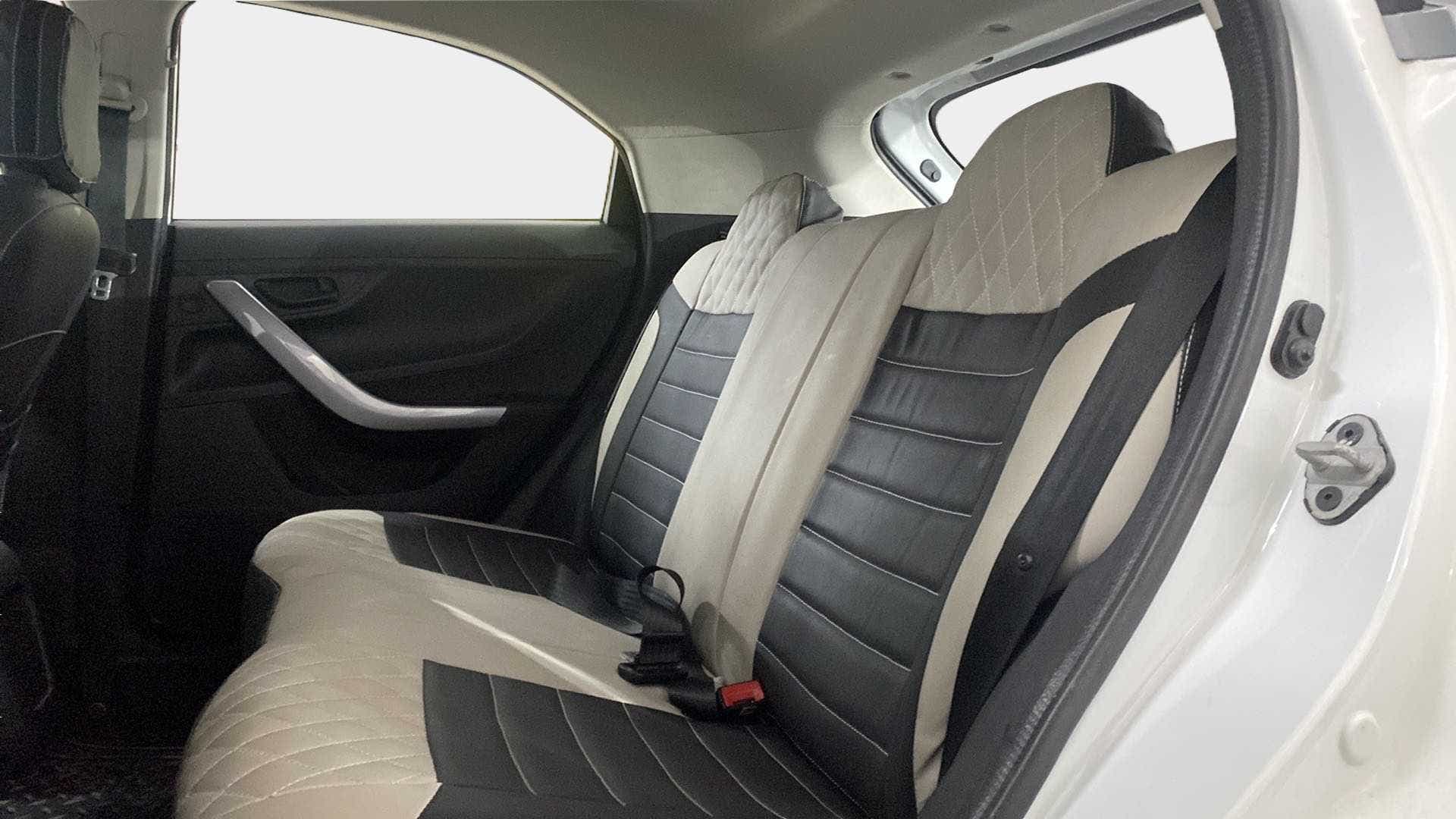 Rear seat view of a Tata Nexon 2017-2023
