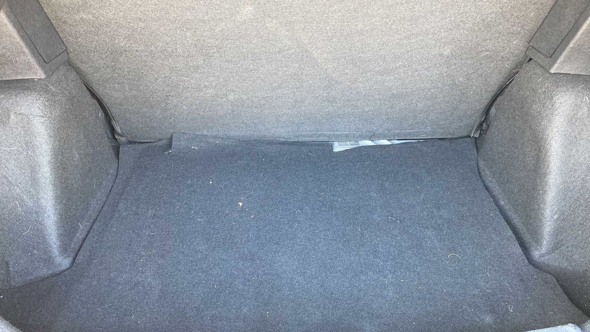 Boot space view of a Tata Nexon 2017-2023