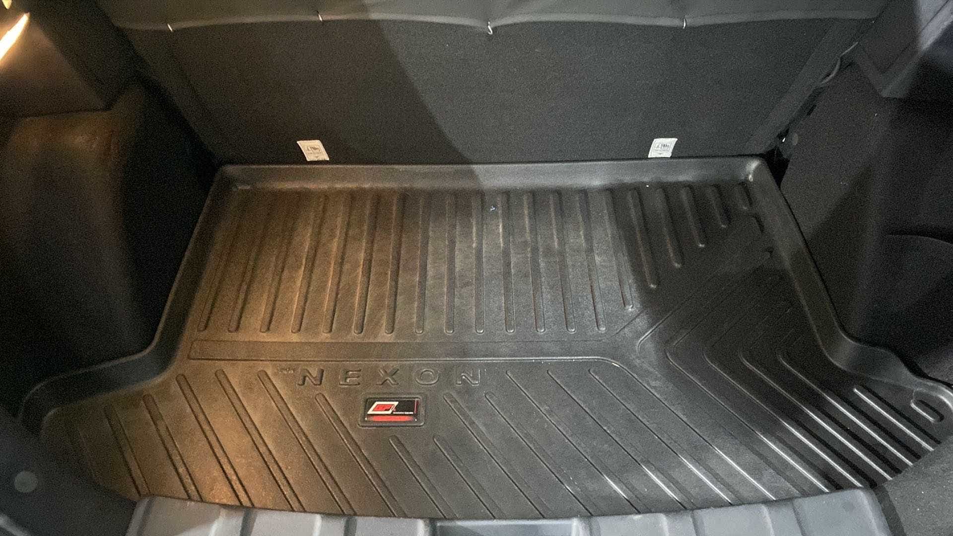 Boot area of a Tata Nexon 2017-2023