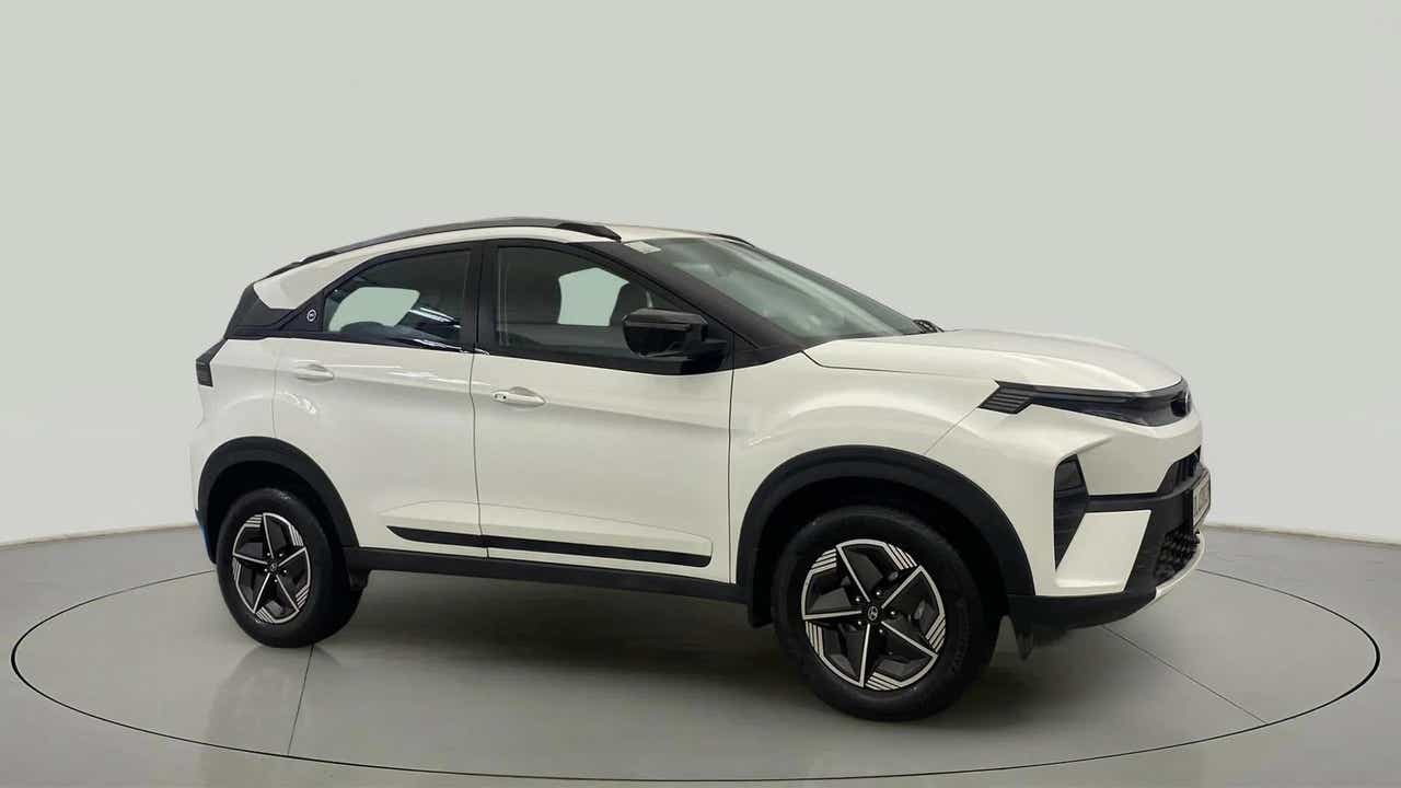 Side view of a Tata Nexon