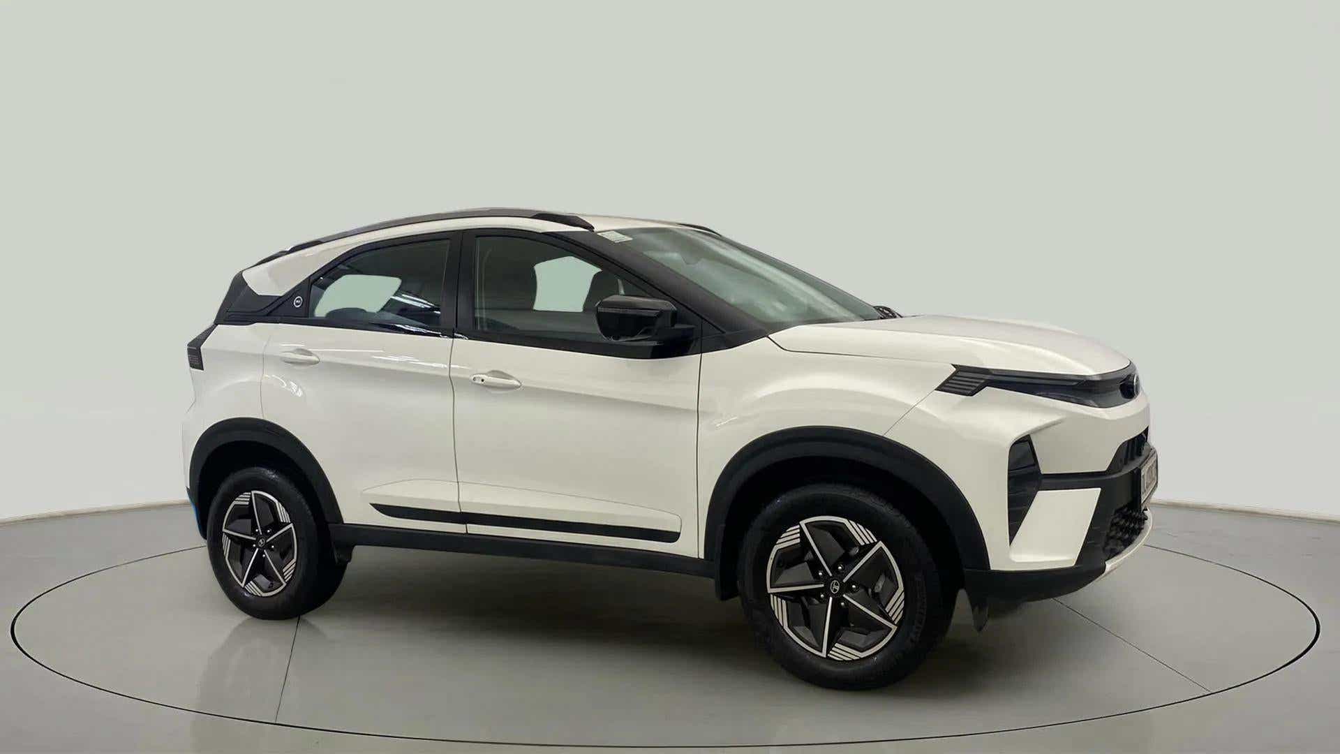 Side view of a Tata Nexon