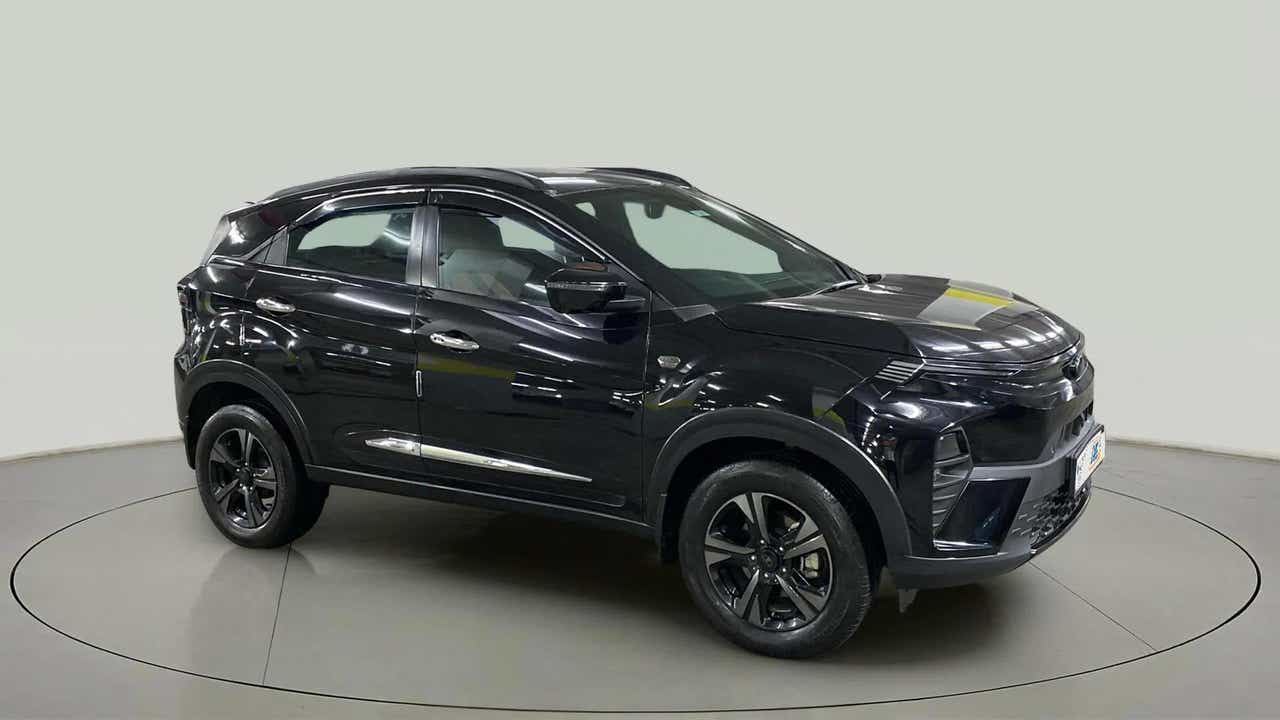 Side view of a Tata Nexon