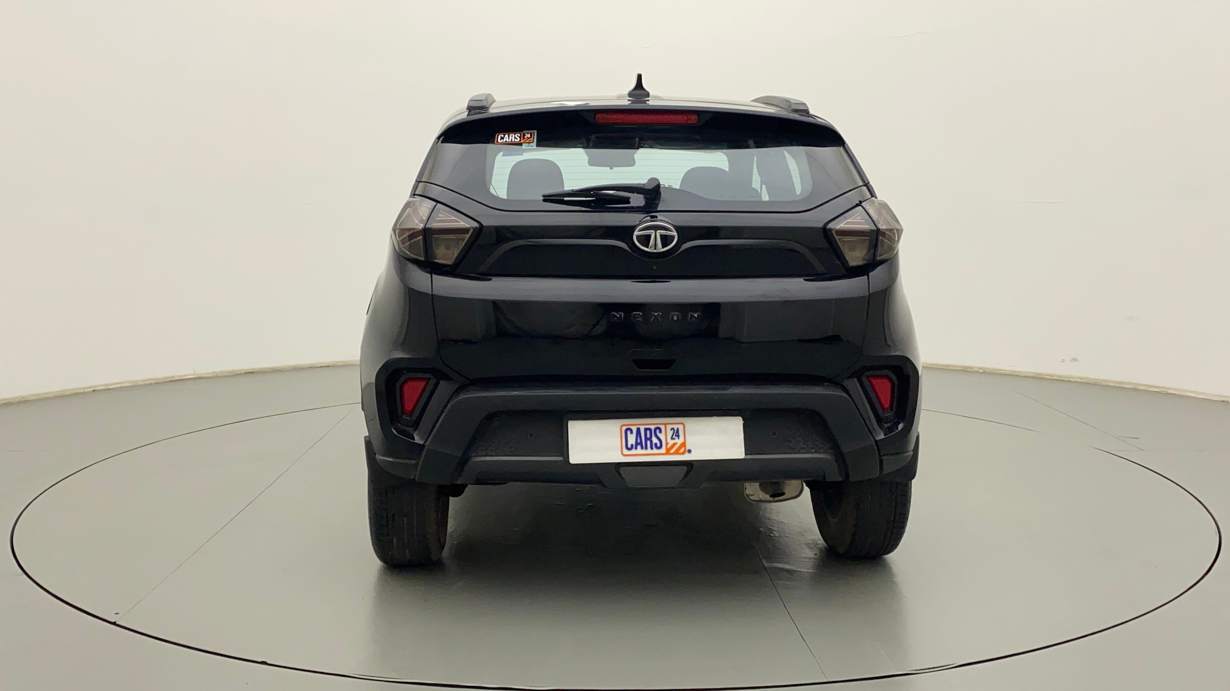 Rear view of a Tata Nexon 2017-2023
