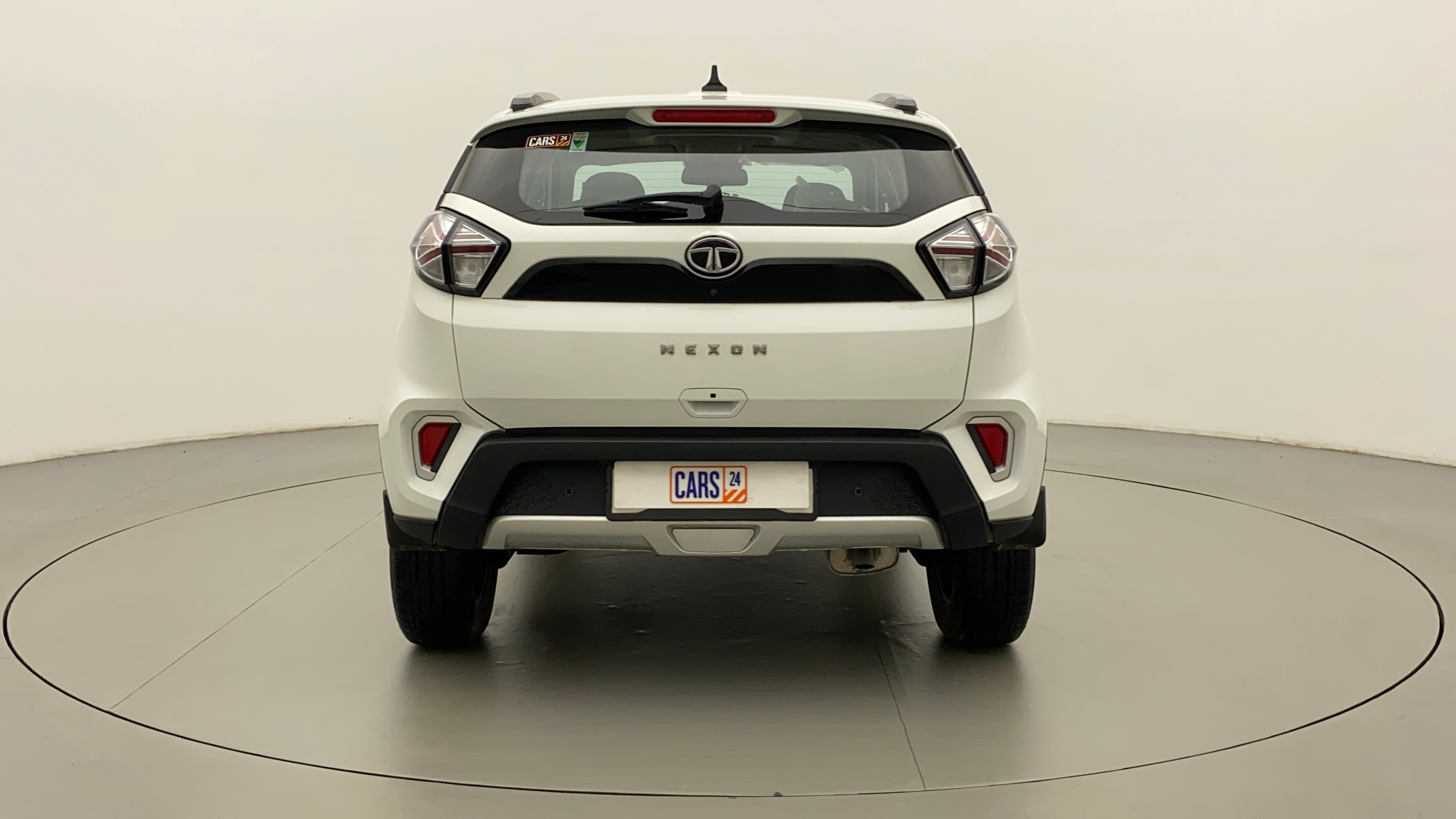 Rear view of a Tata Nexon 2017-2023