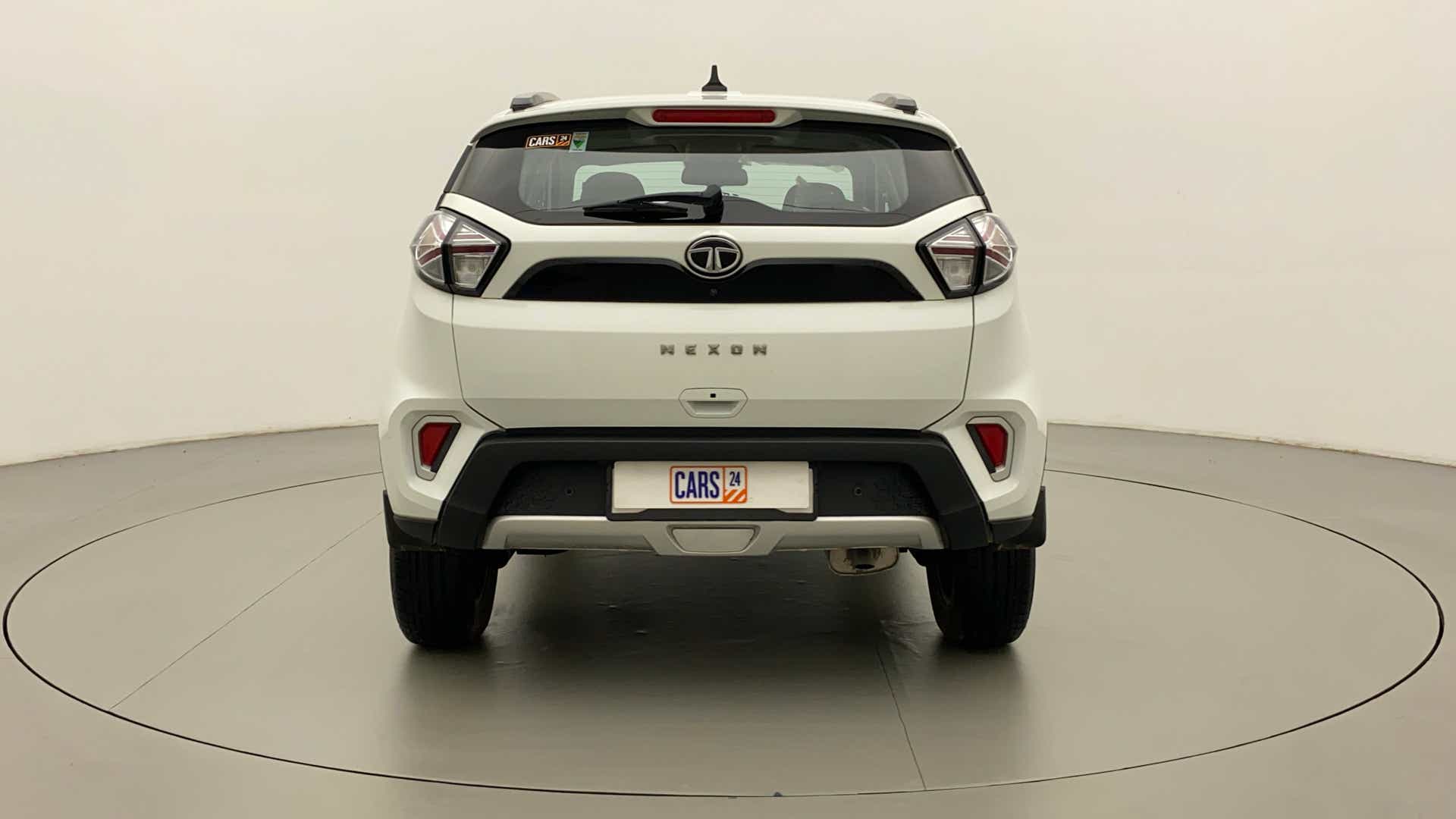 Rear view of a Tata Nexon 2017-2023