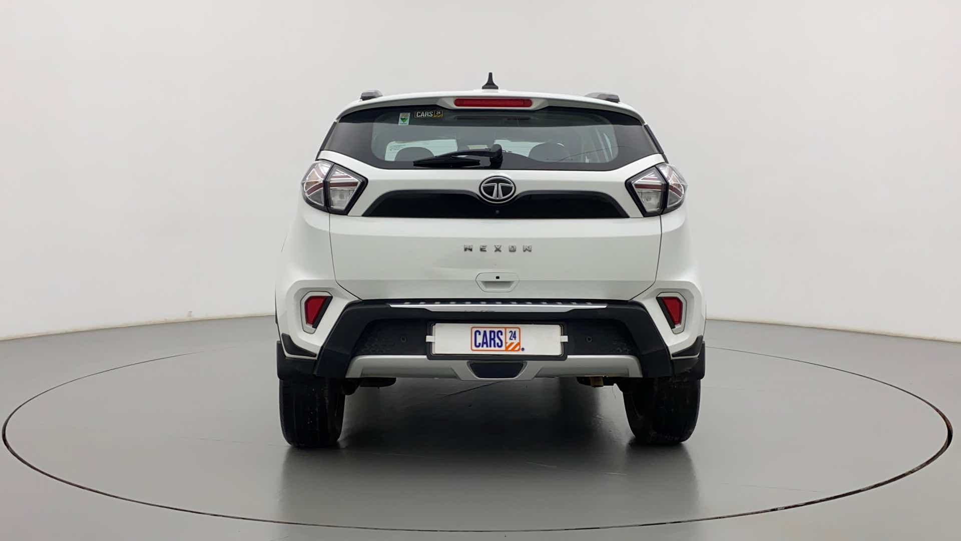 Rear view of a Tata Nexon 2017-2023