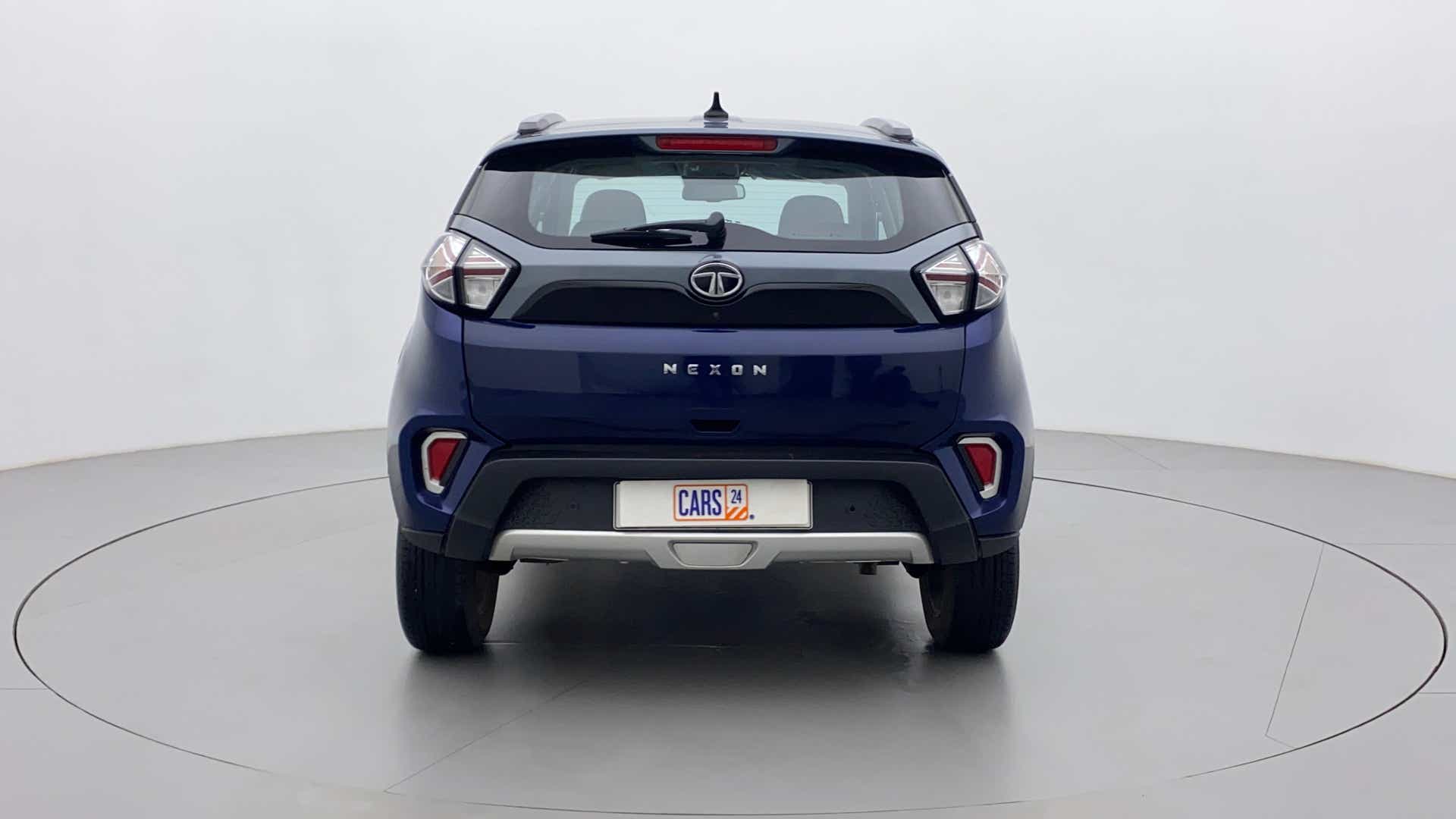 Rear view of a Tata Nexon 2017-2023