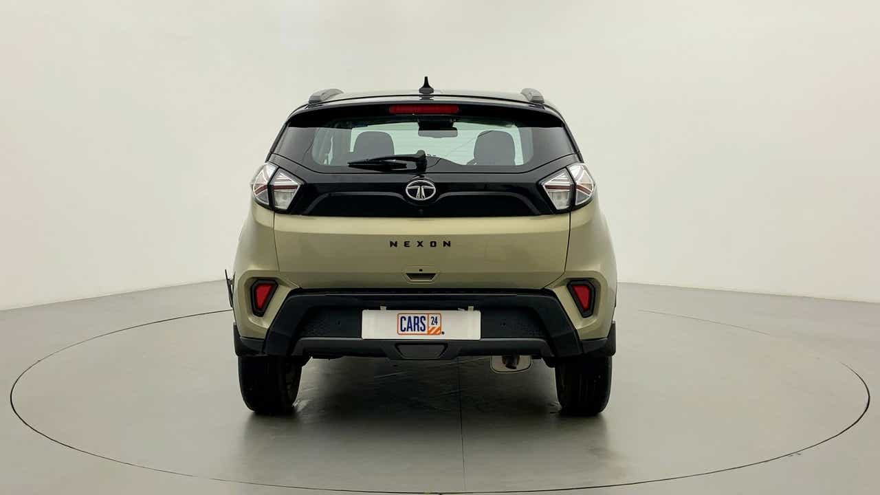 Rear view of a Tata Nexon 2017-2023