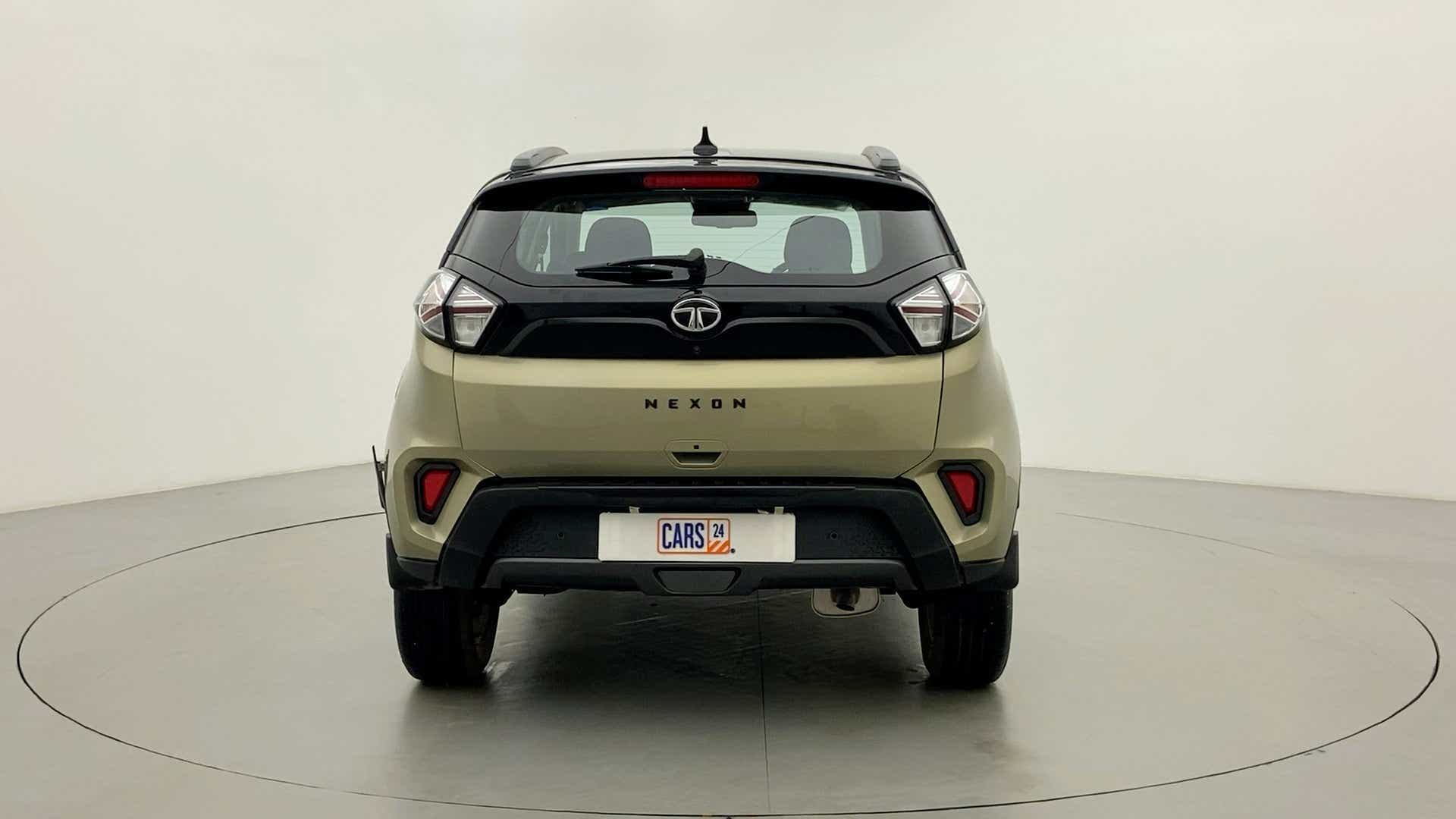 Rear view of a Tata Nexon 2017-2023