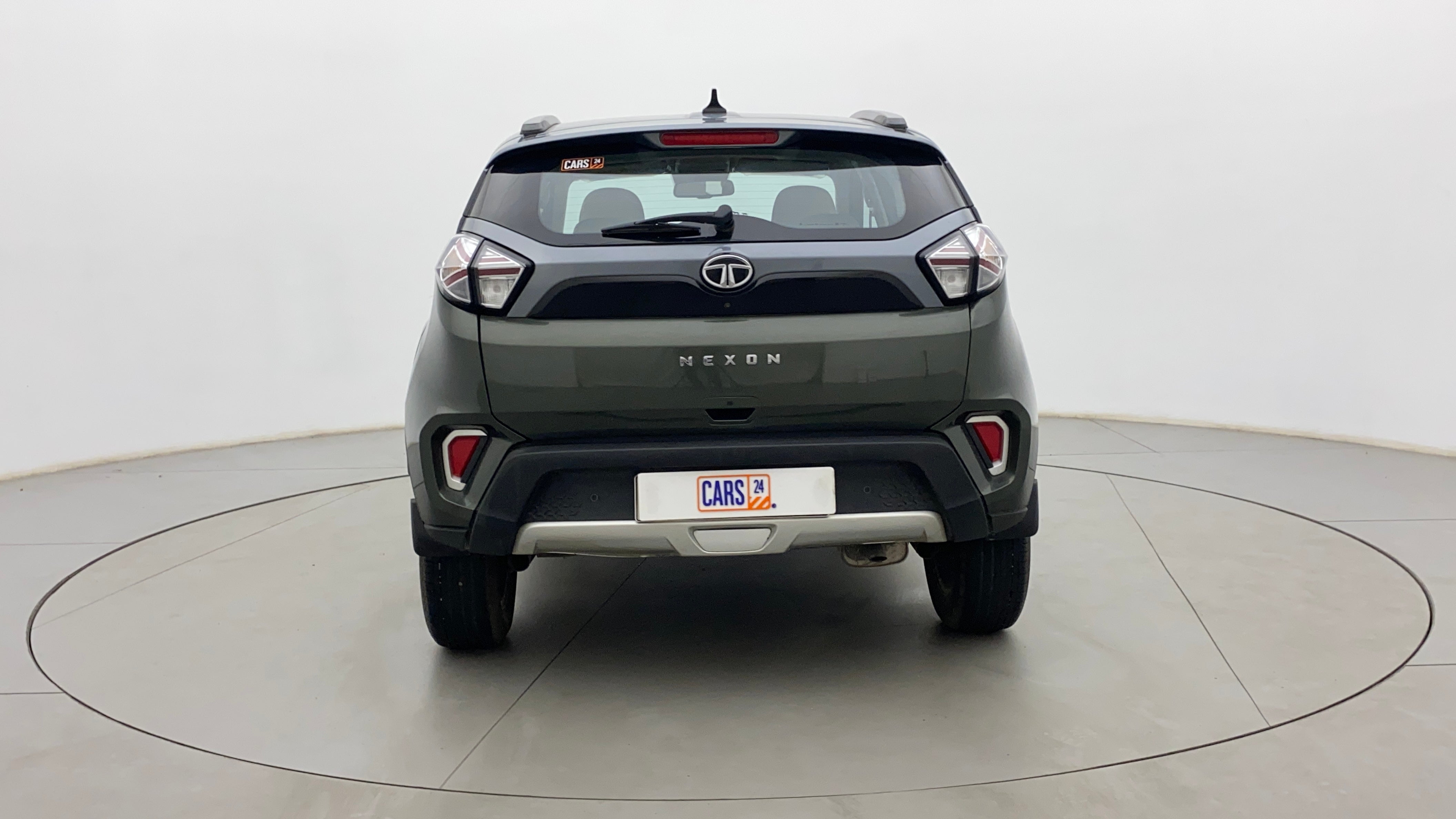 Rear view of a Tata Nexon 2017-2023
