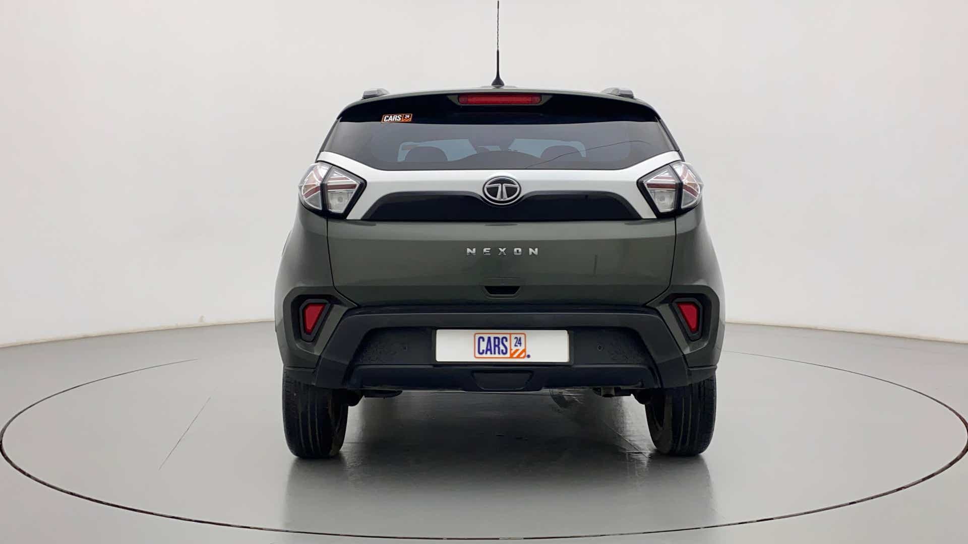 Rear view of a Tata Nexon 2017-2023