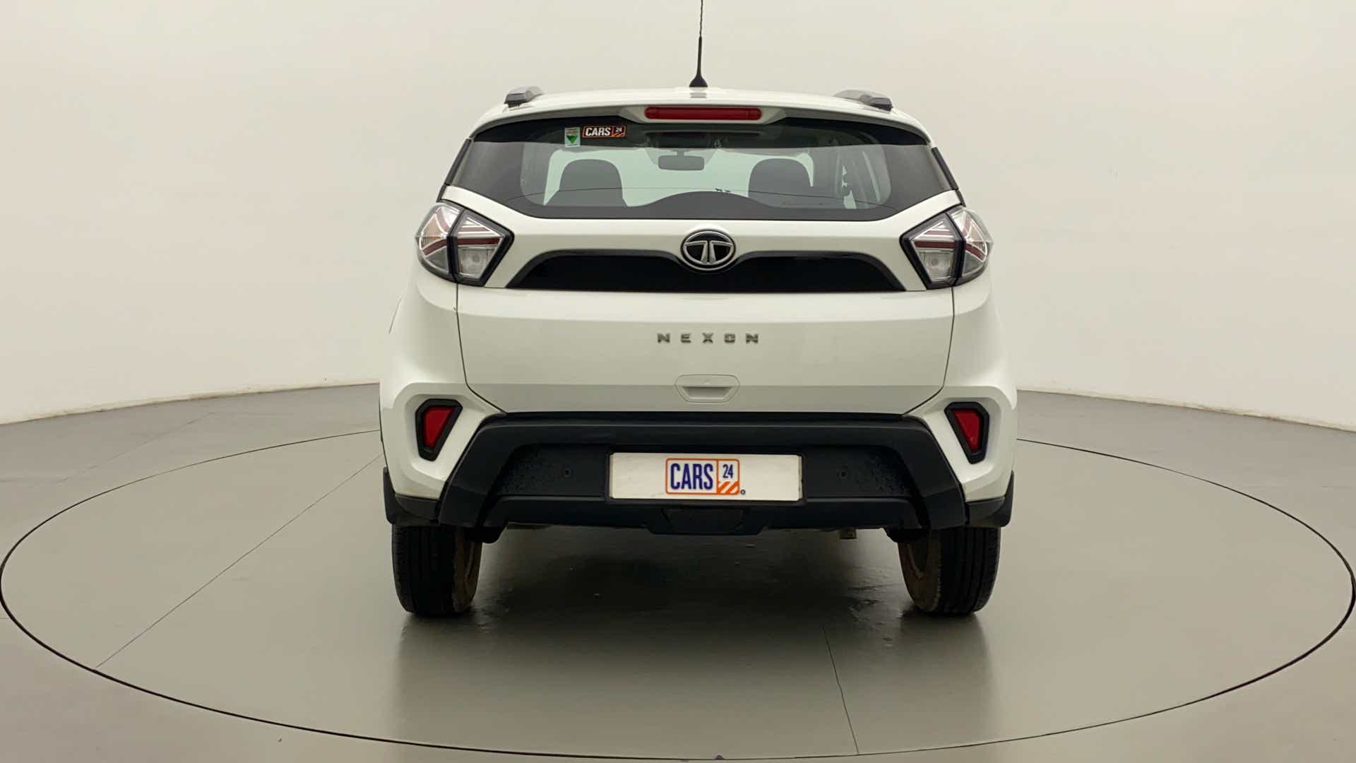 Rear view of a Tata Nexon 2017-2023