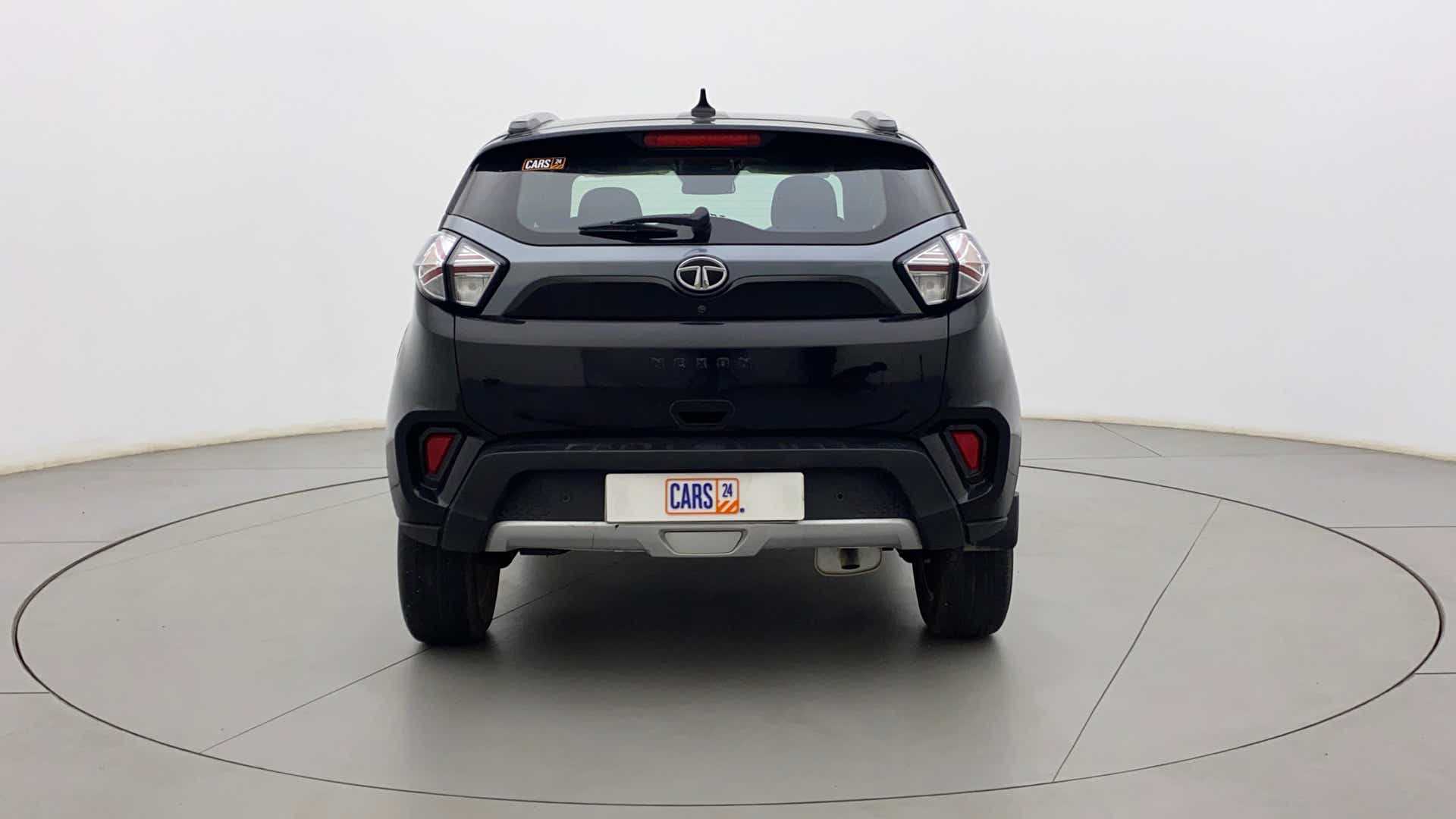 Rear view of a Tata Nexon 2017-2023
