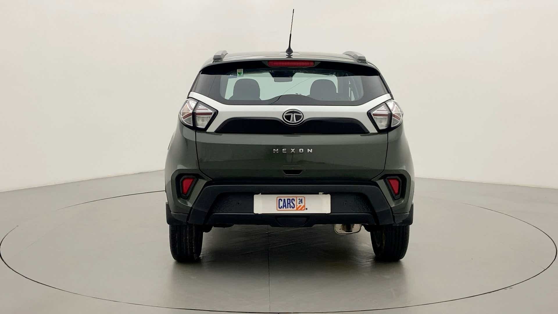 Rear view of a Tata Nexon 2017-2023