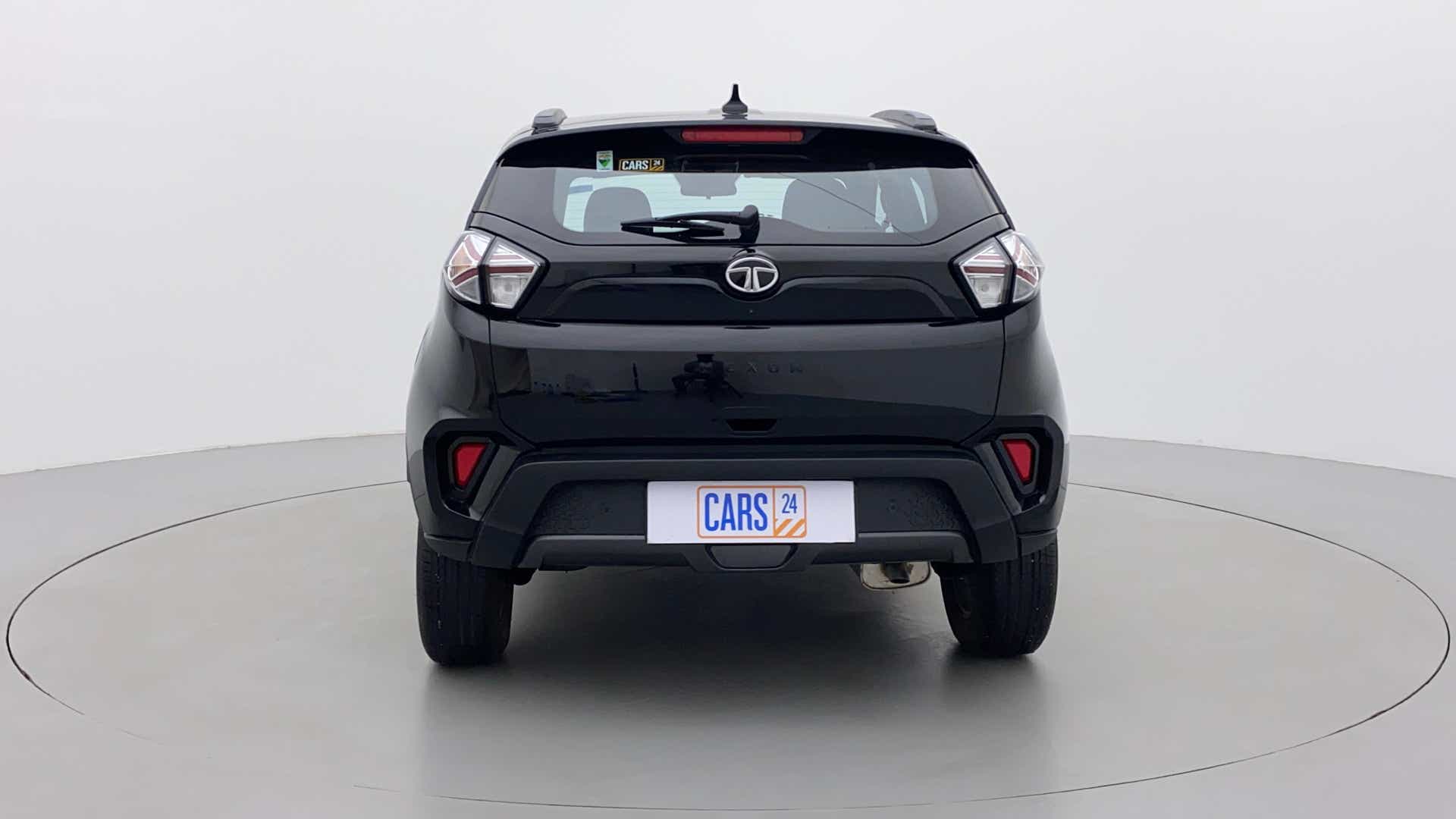 Rear view of a Tata Nexon 2017-2023