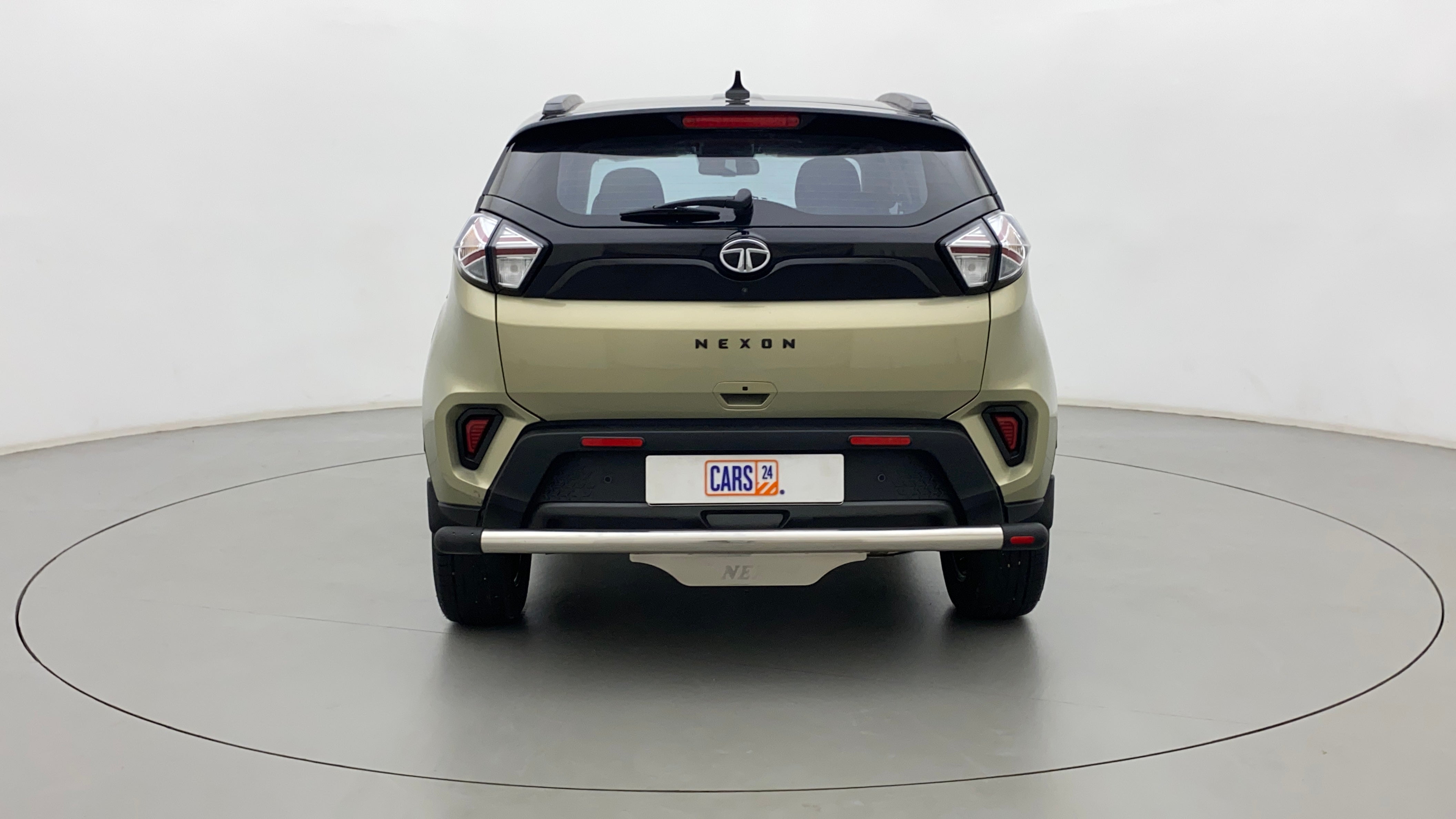 Rear view of a Tata Nexon 2017-2023