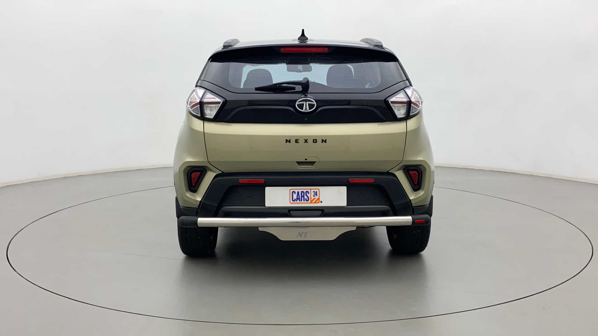 Rear view of a Tata Nexon 2017-2023