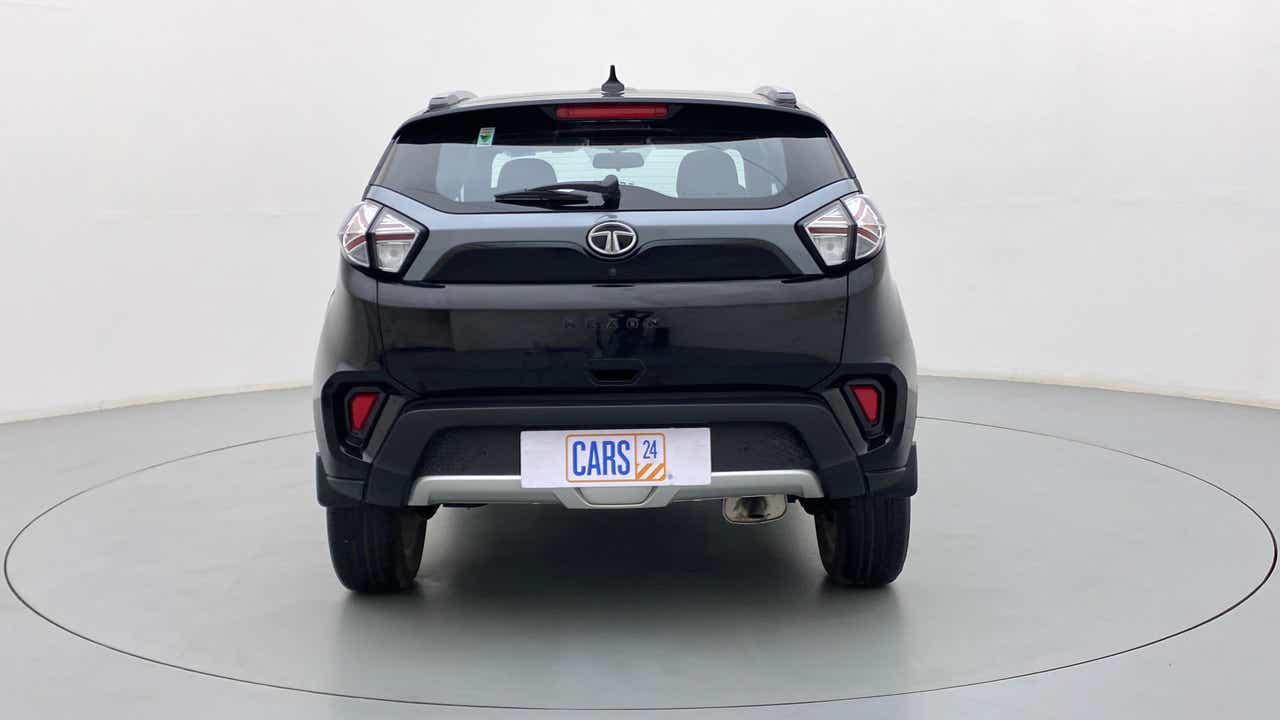 Rear view of a Tata Nexon 2017-2023