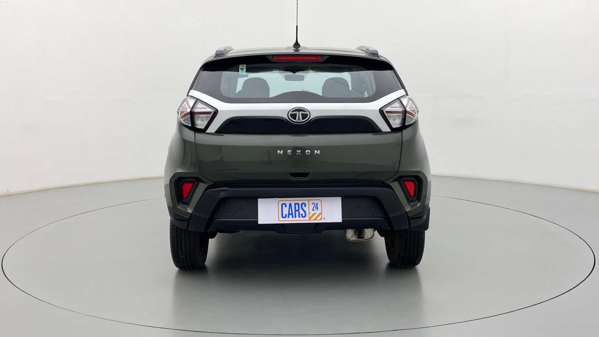 Rear view of a Tata Nexon 2017-2023