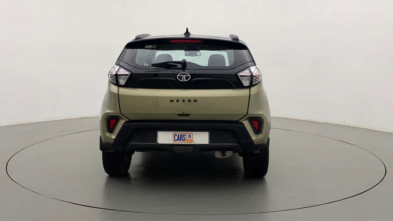 Rear view of a Tata Nexon 2017-2023