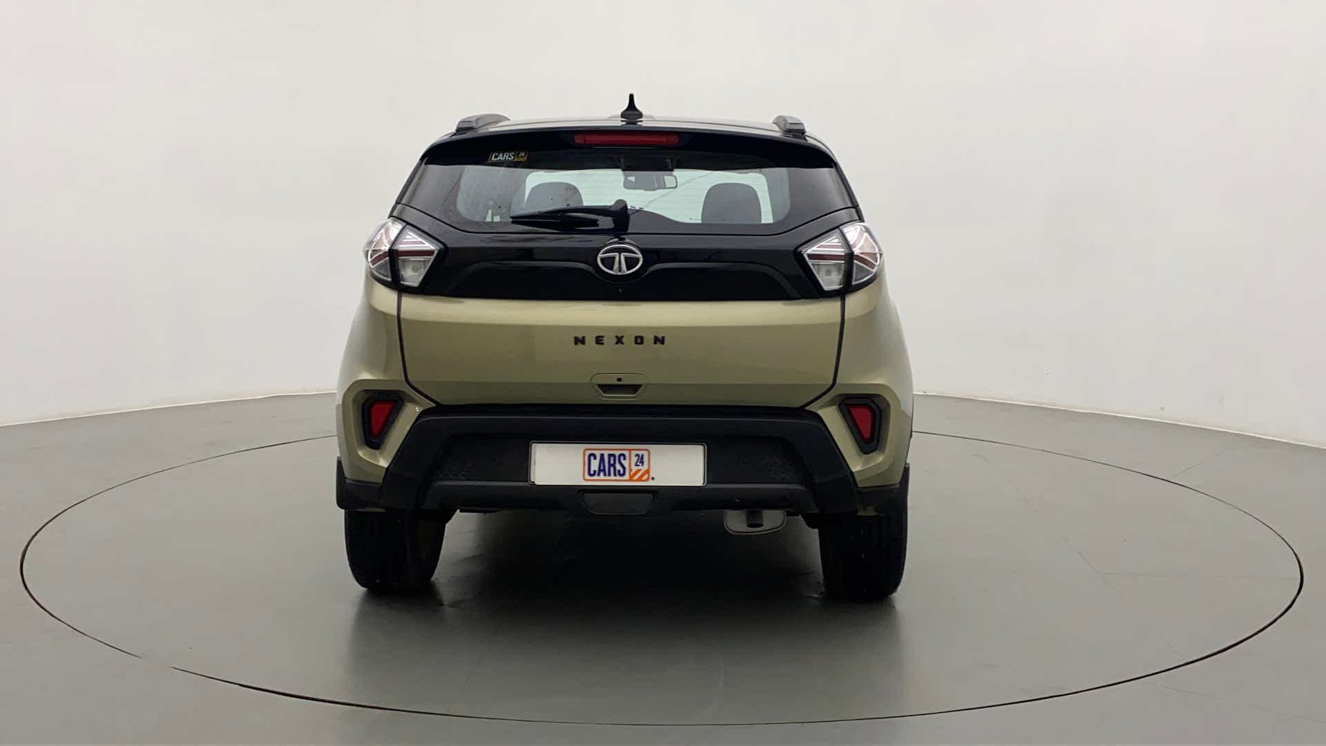 Rear view of a Tata Nexon 2017-2023