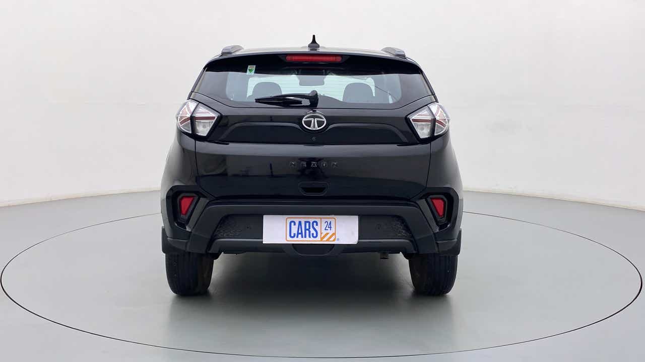 Rear view of a Tata Nexon 2017-2023