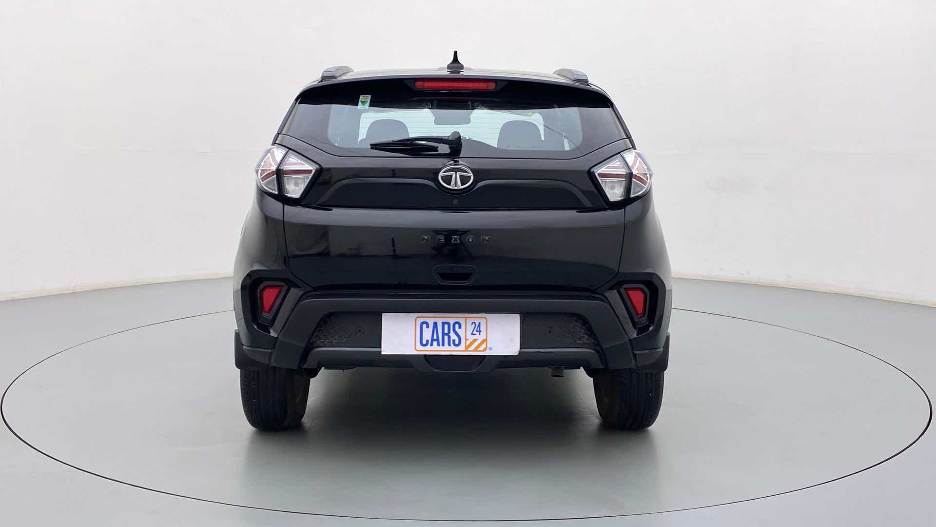 Rear view of a Tata Nexon 2017-2023