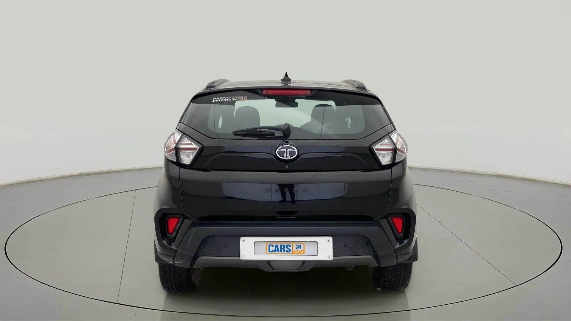 Rear view of a Tata Nexon 2017-2023