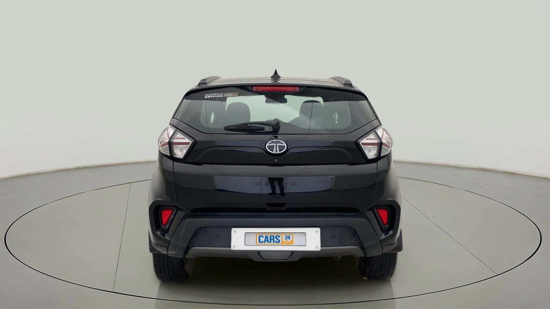Rear view of a Tata Nexon 2017-2023