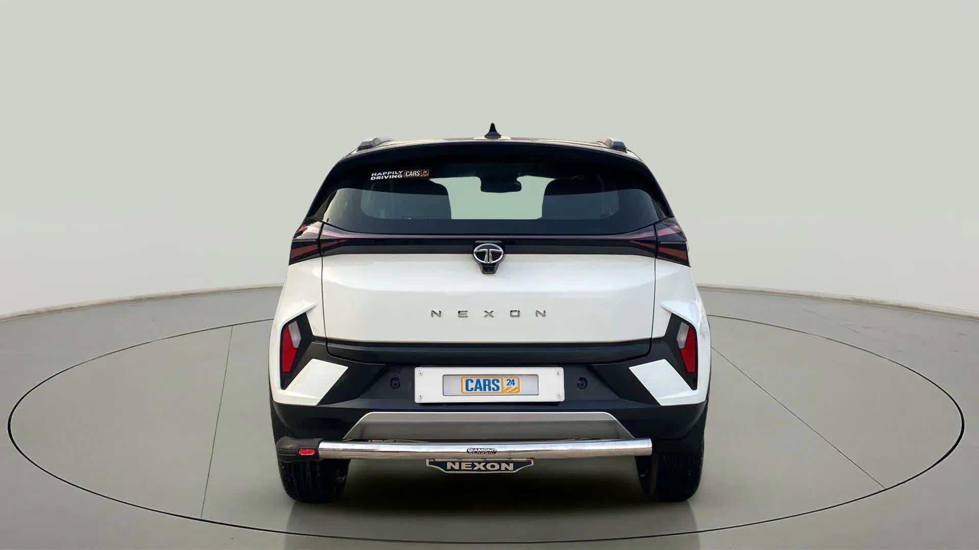 Rear view of a Tata Nexon 2017-2023