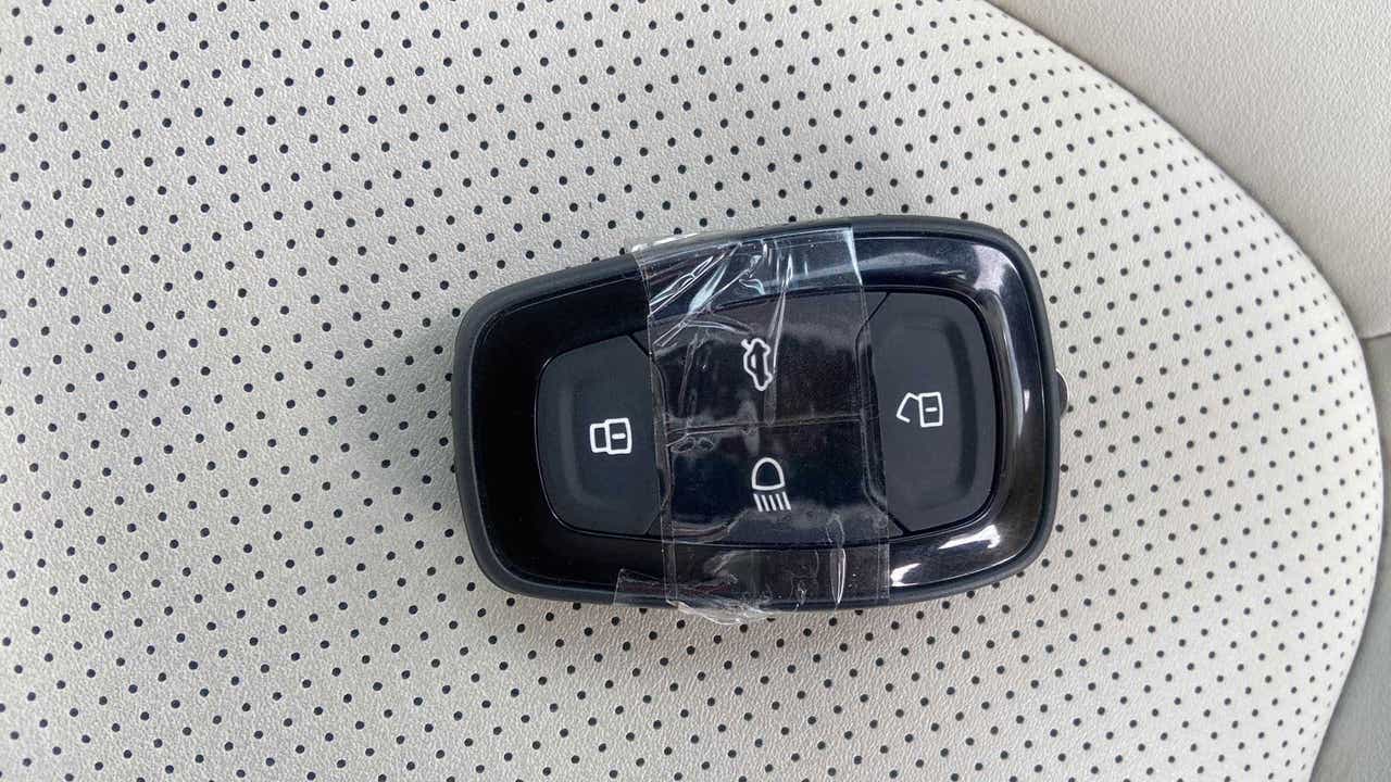 Key fob of a Tata Nexon 2017-2023
