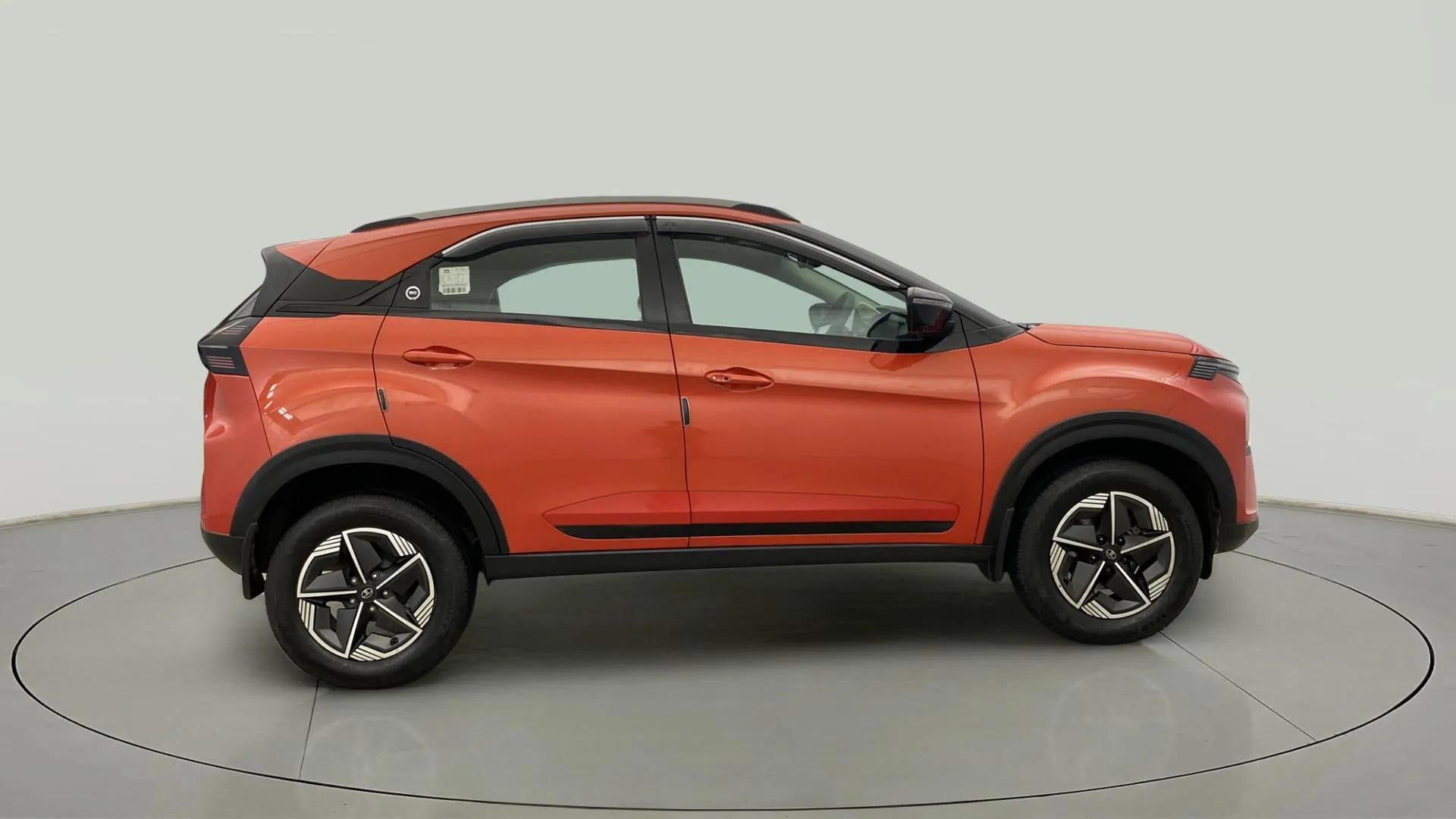 Side view of a Tata Nexon