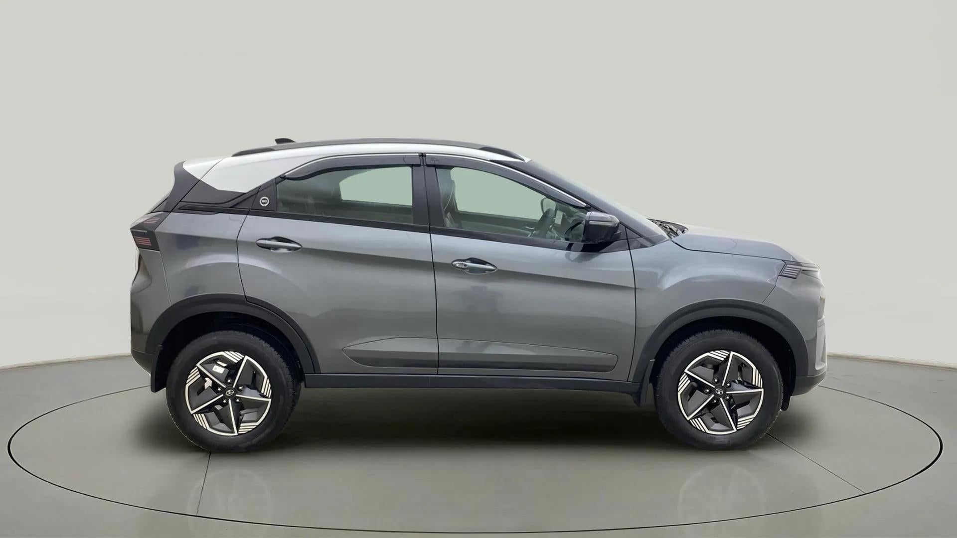 Side view of a Tata Nexon