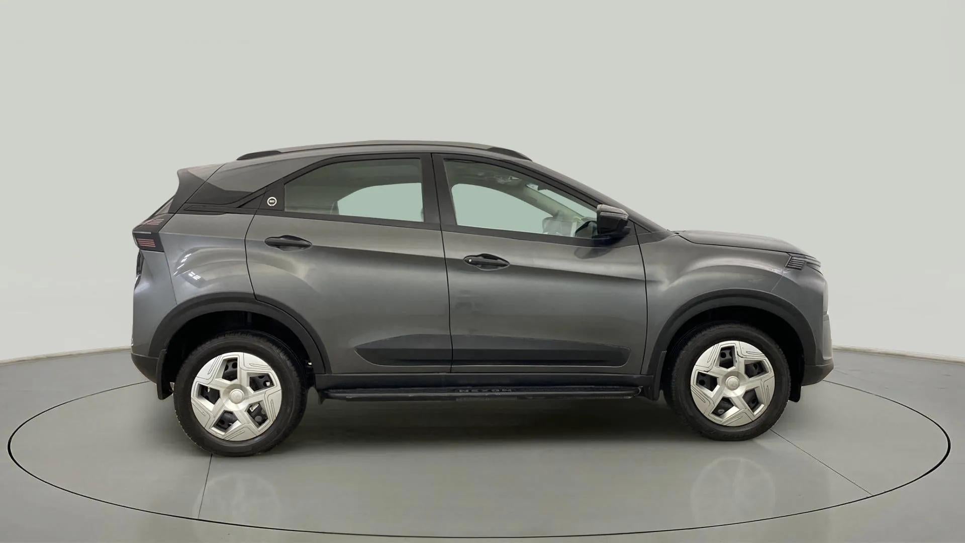 Side view of a Tata Nexon
