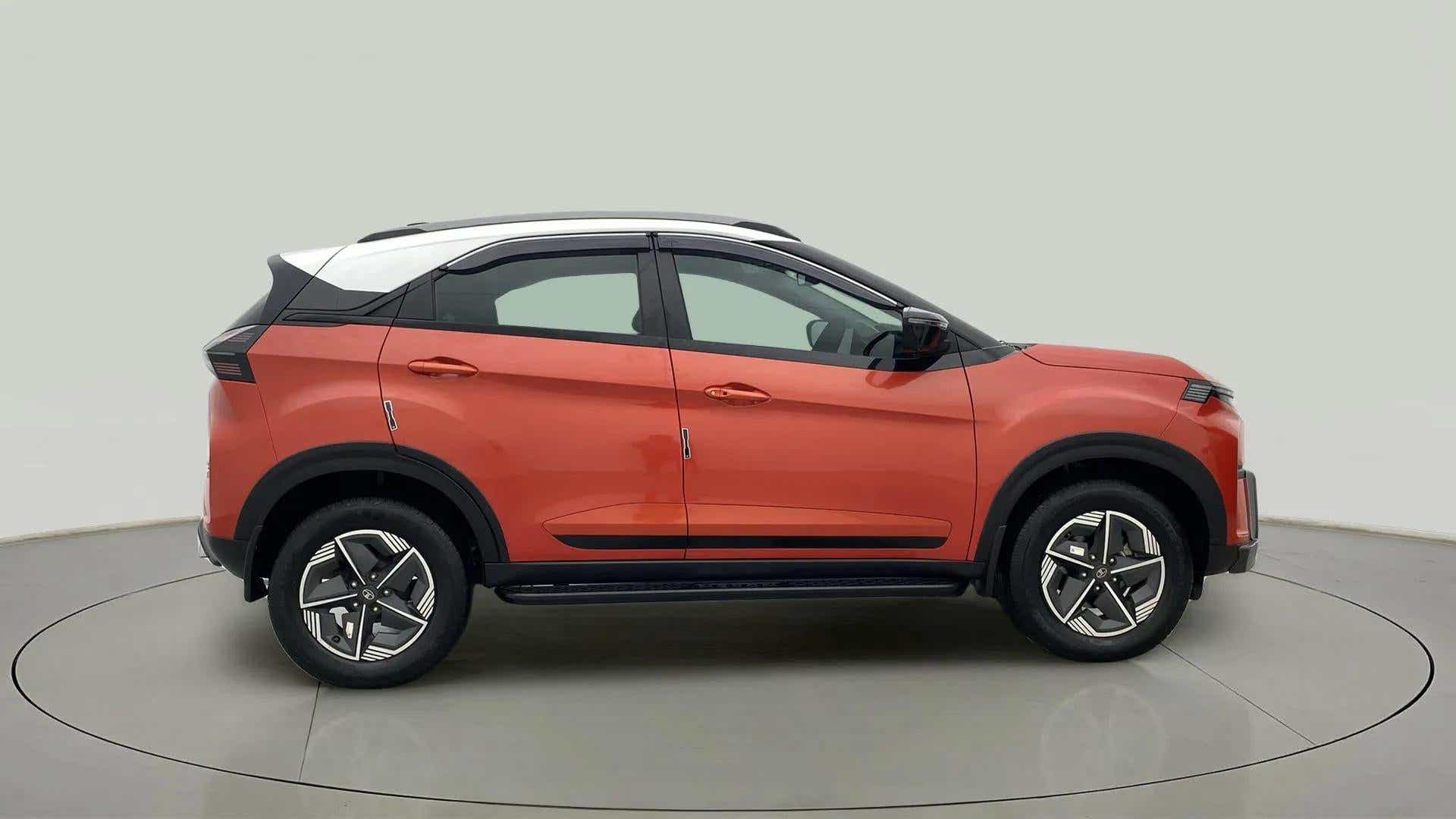 Side view of a Tata Nexon