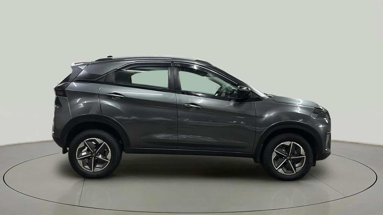 Side view of a Tata Nexon