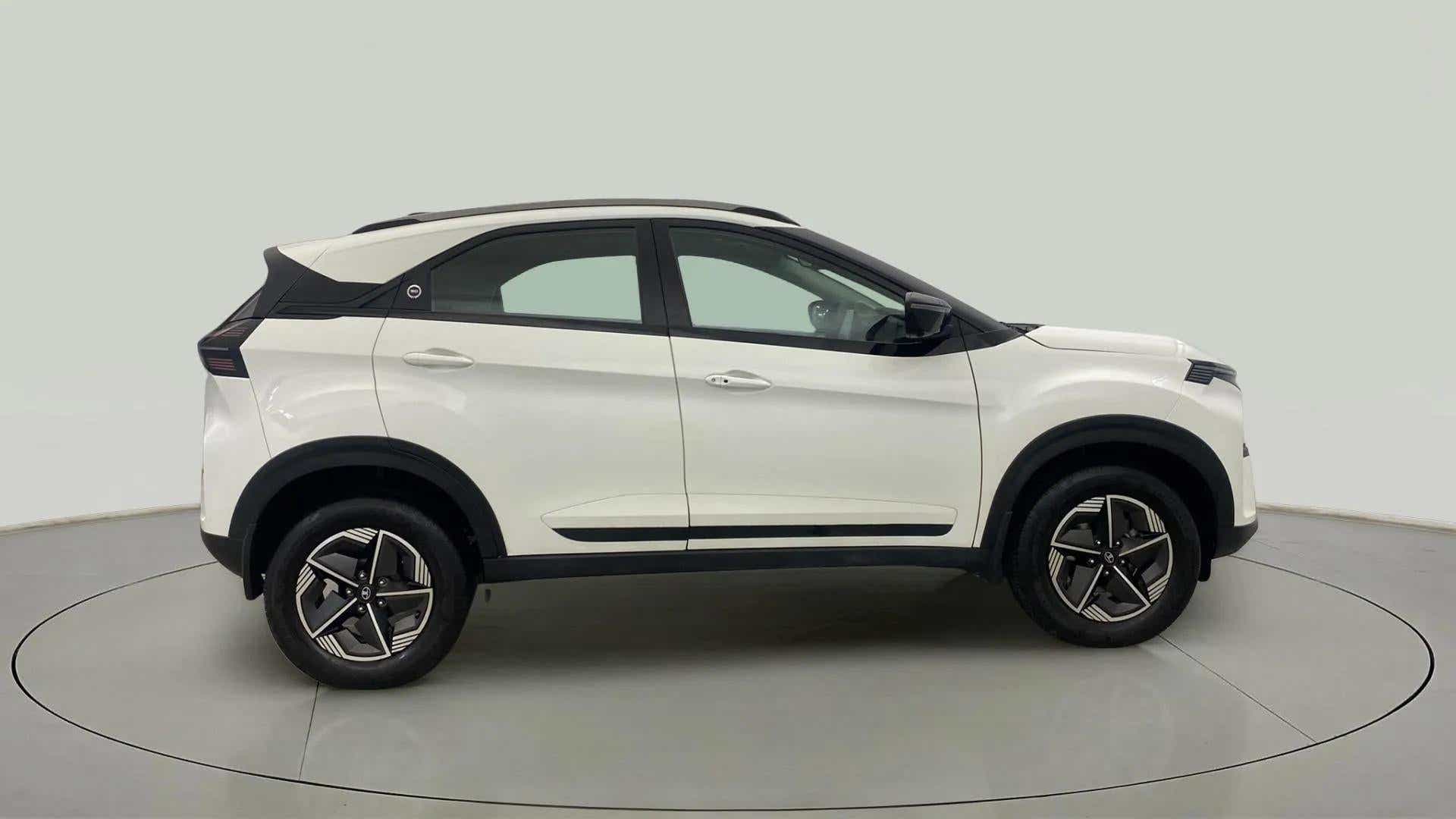 Side view of a Tata Nexon