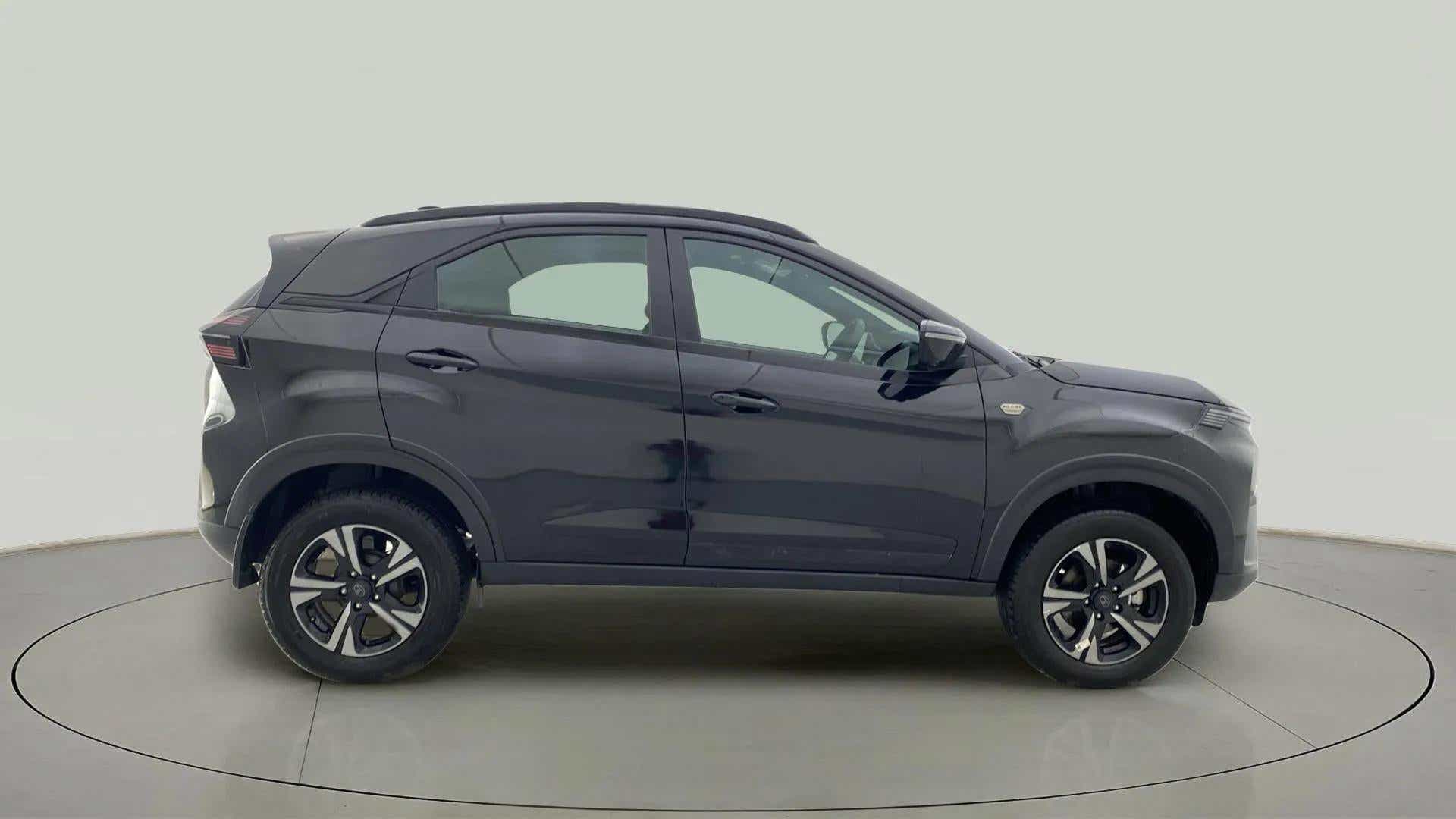 Side view of a Tata Nexon