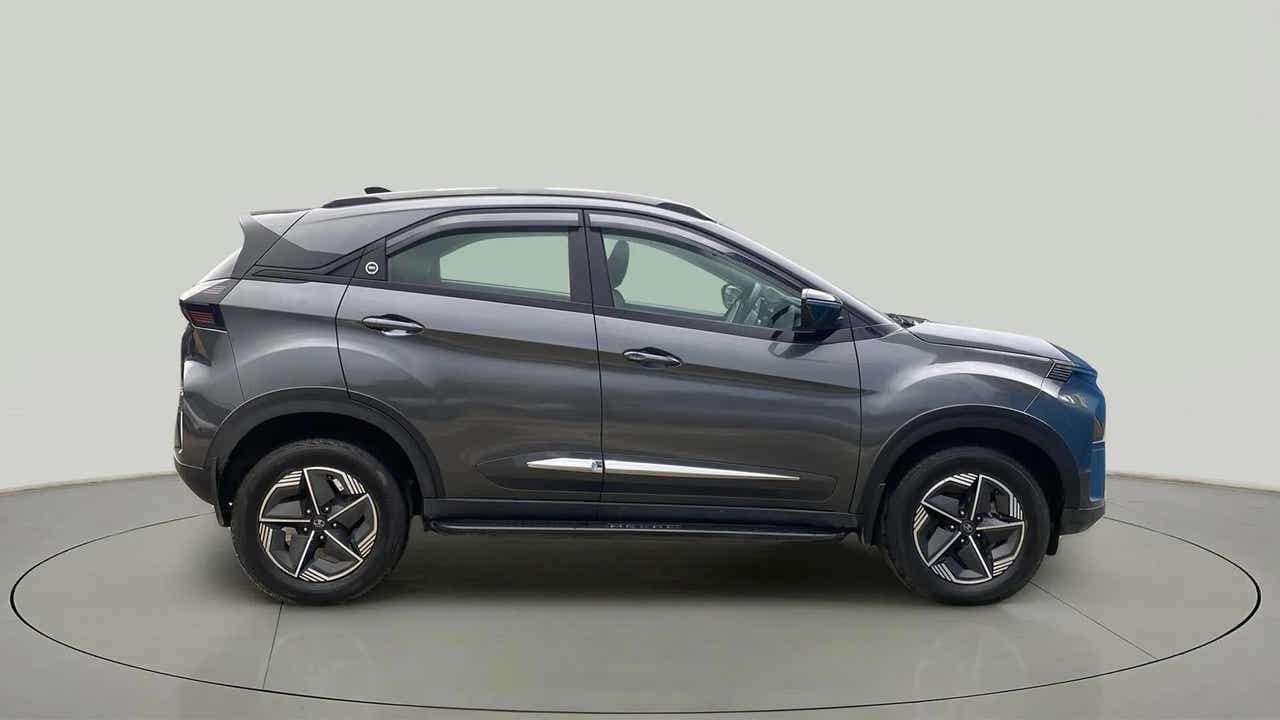 Side profile of a Tata Nexon