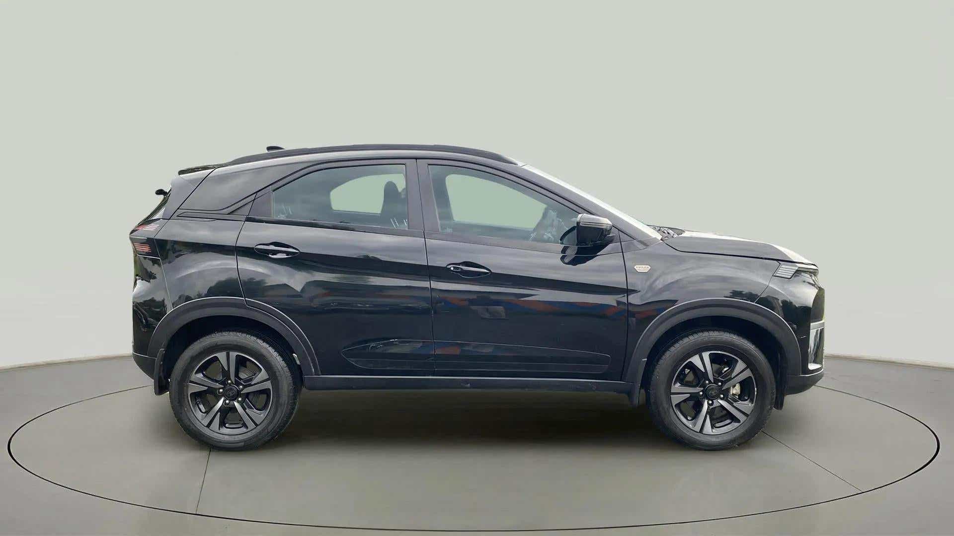 Side view of a Tata Nexon