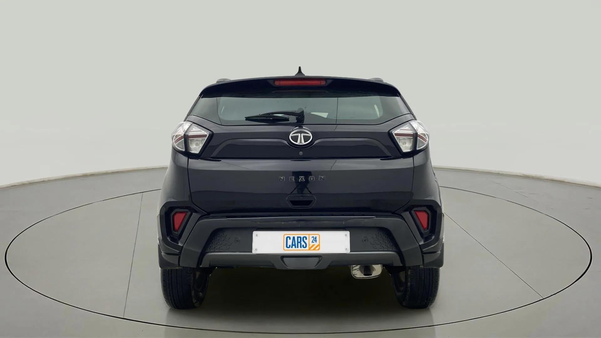 Rear view of a Tata Nexon 2017-2023