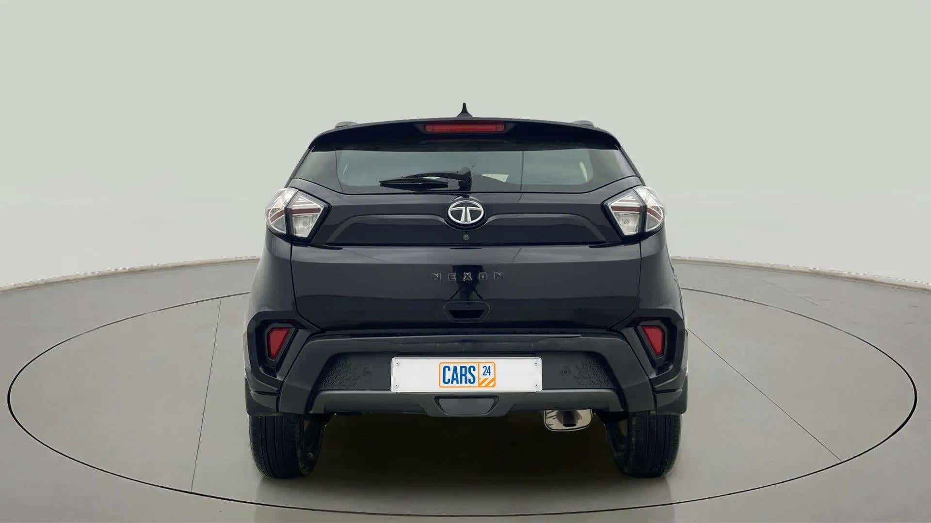 Rear view of a Tata Nexon 2017-2023
