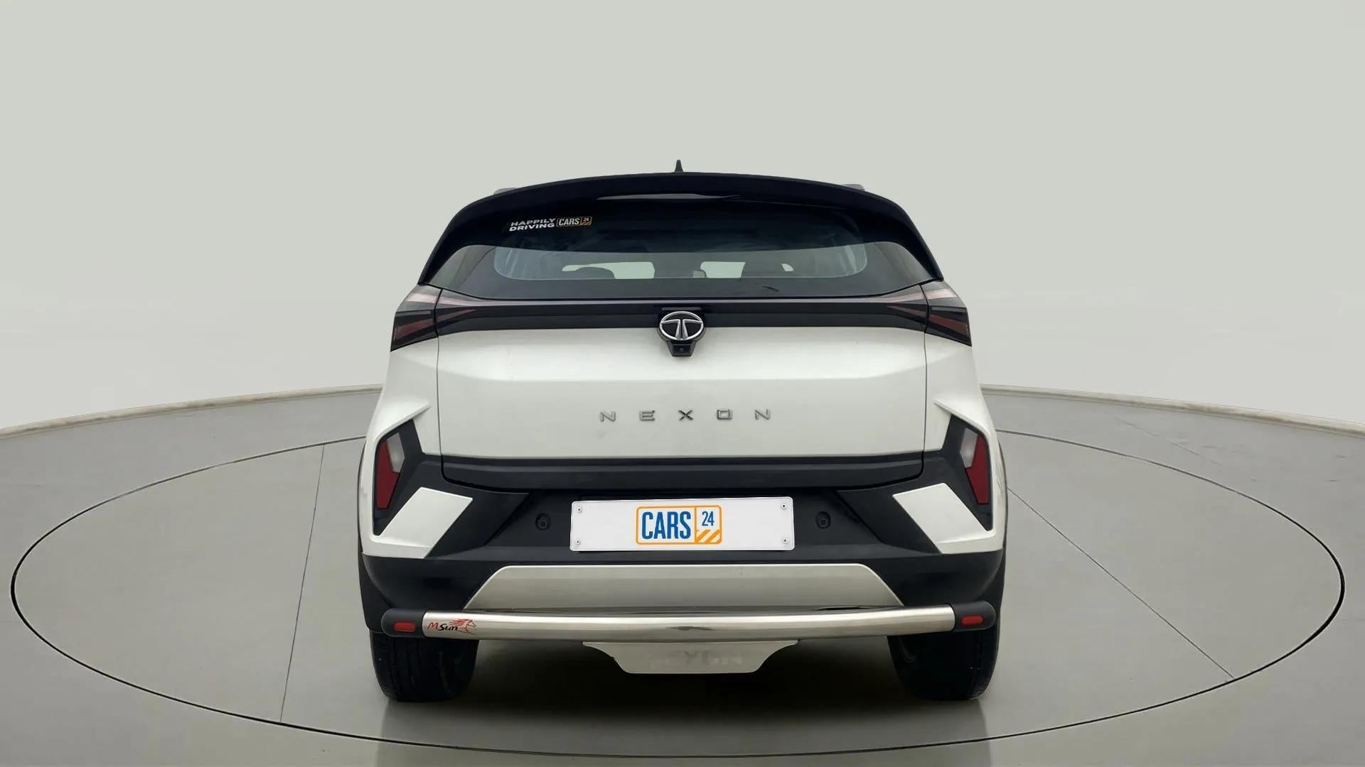 Rear view of a Tata Nexon 2017-2023