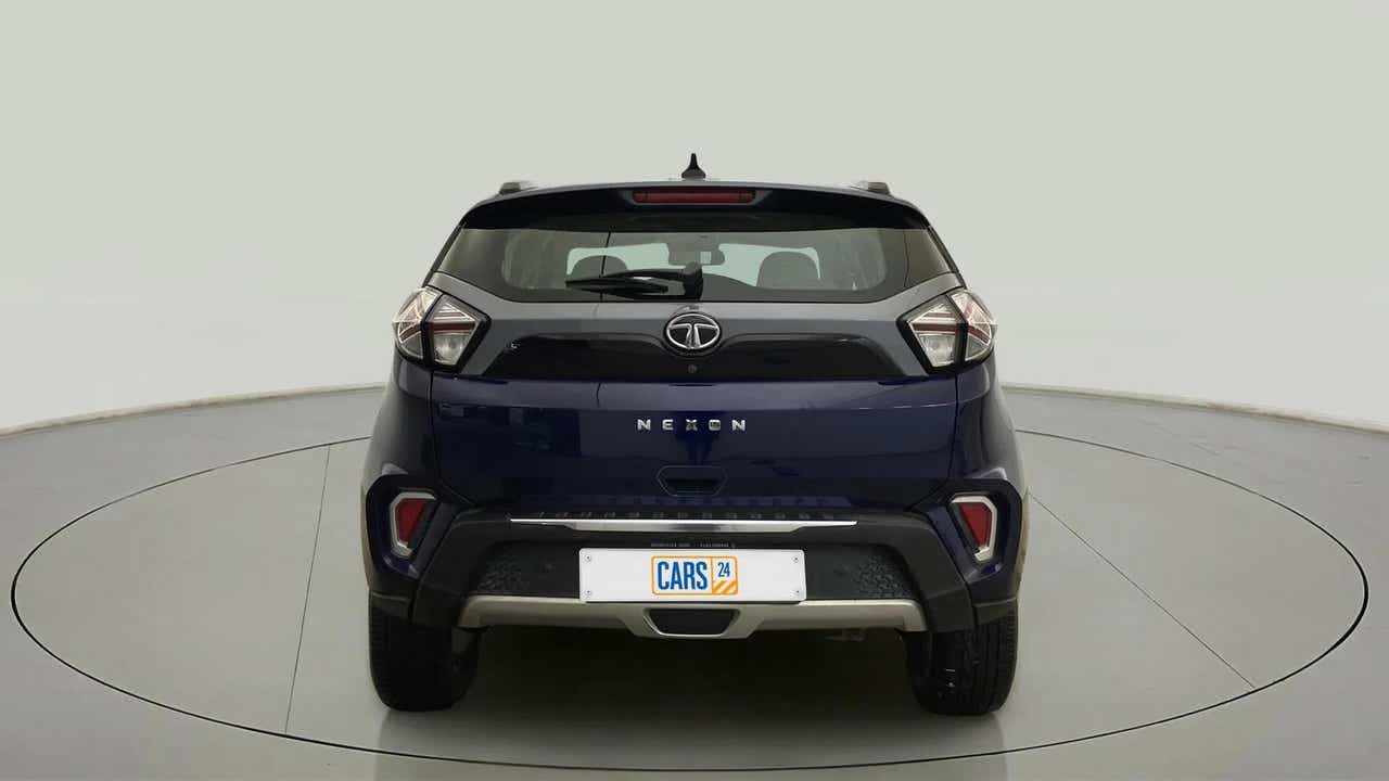 Rear view of a Tata Nexon 2017-2023